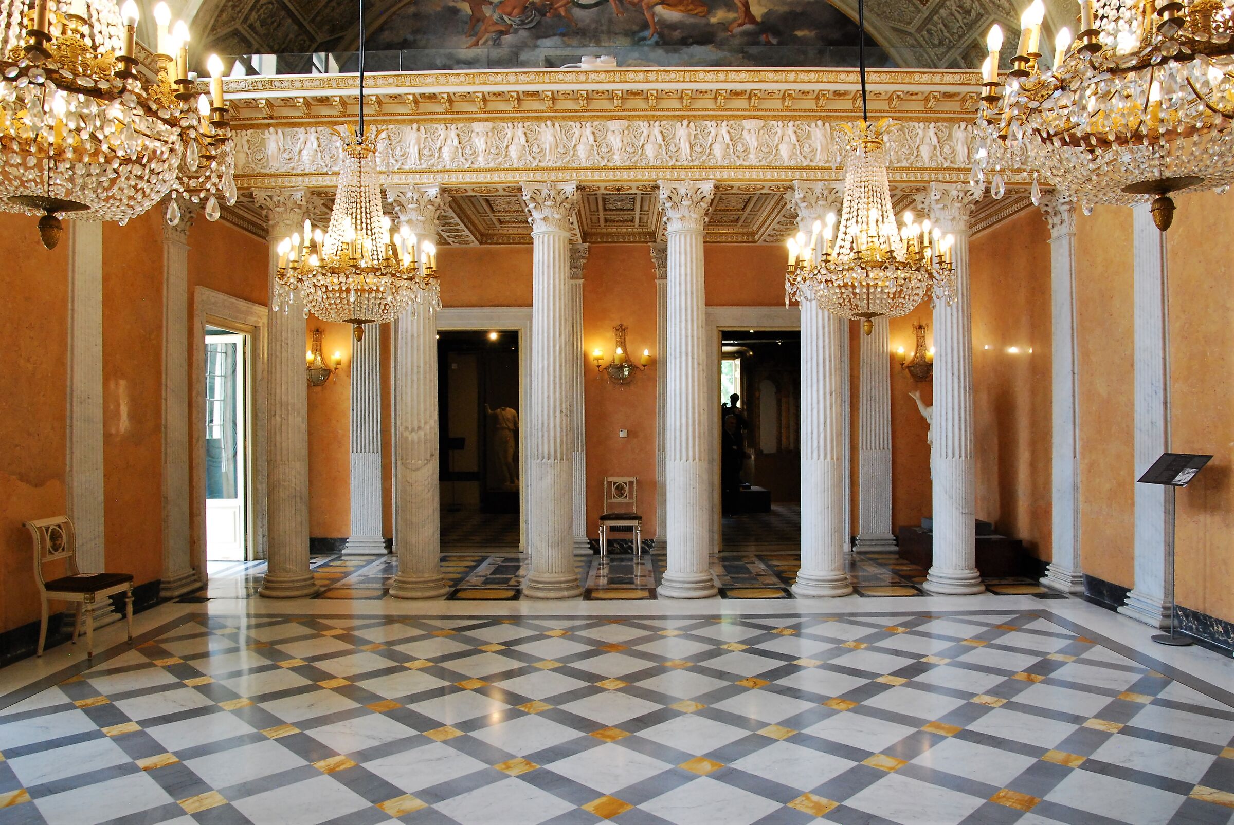 Roma - Villa Torlonia - Casino Nobile - Sala da Ballo