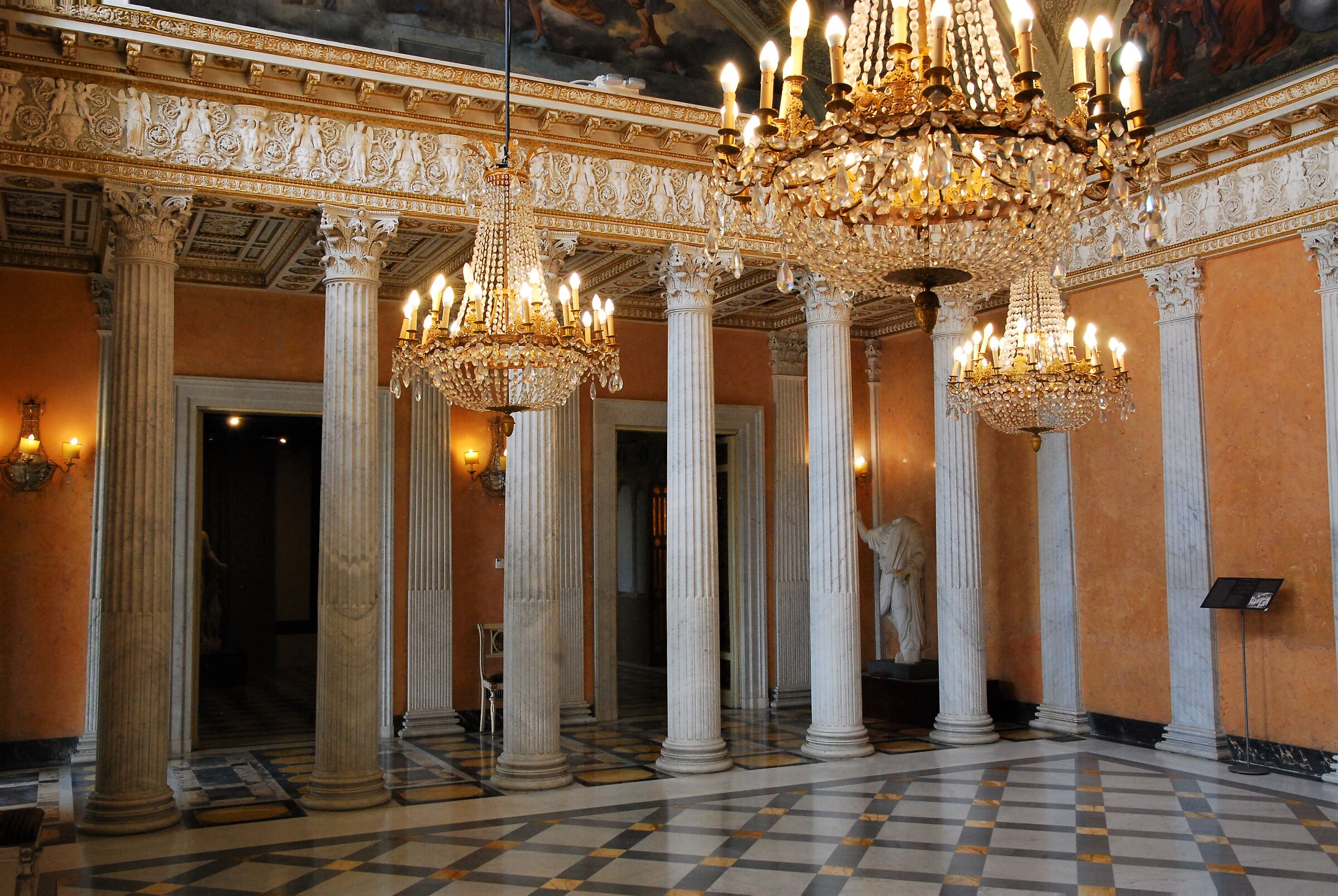 Roma - Villa Torlonia - Casino Nobile - Sala da Ballo