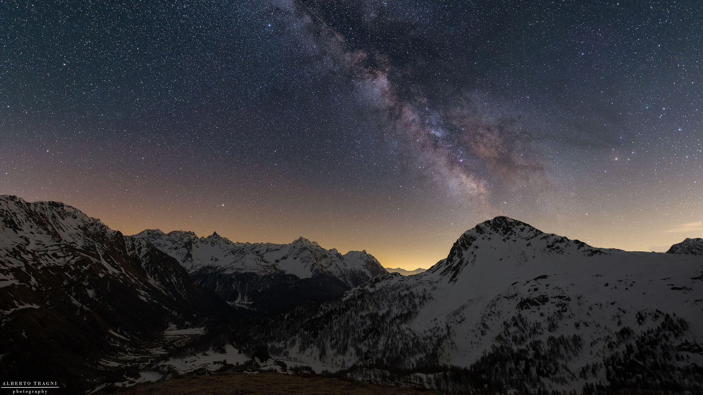 BerninaPass alle 4 di mattina a Maggio