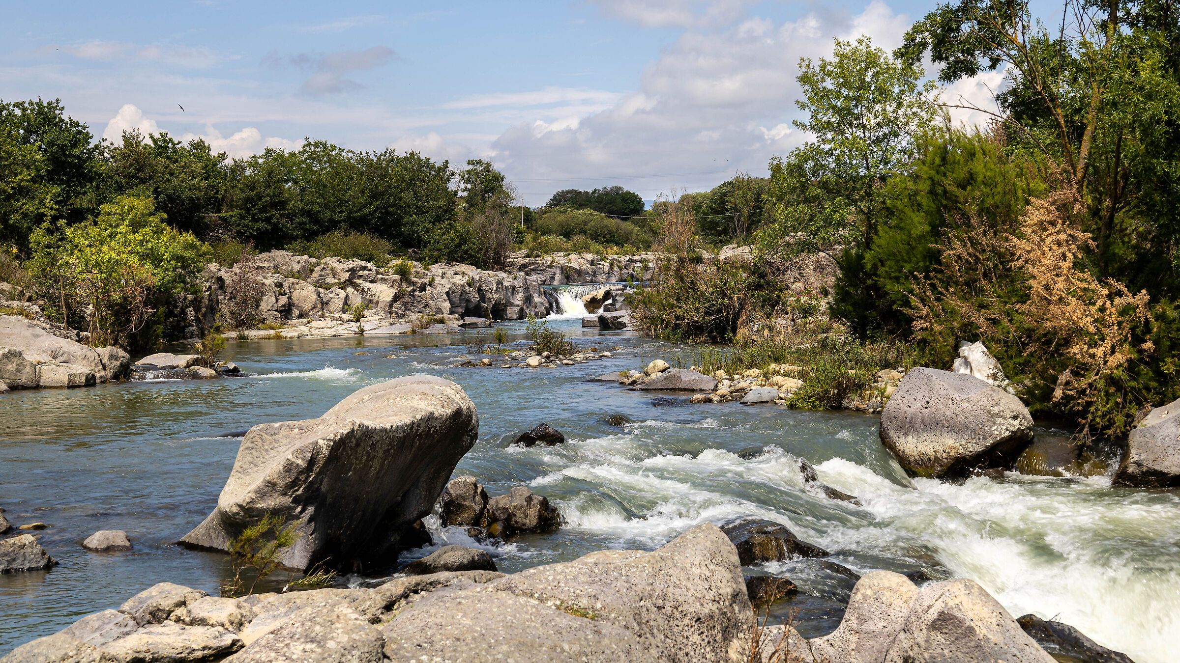 cascata dell'alcantara