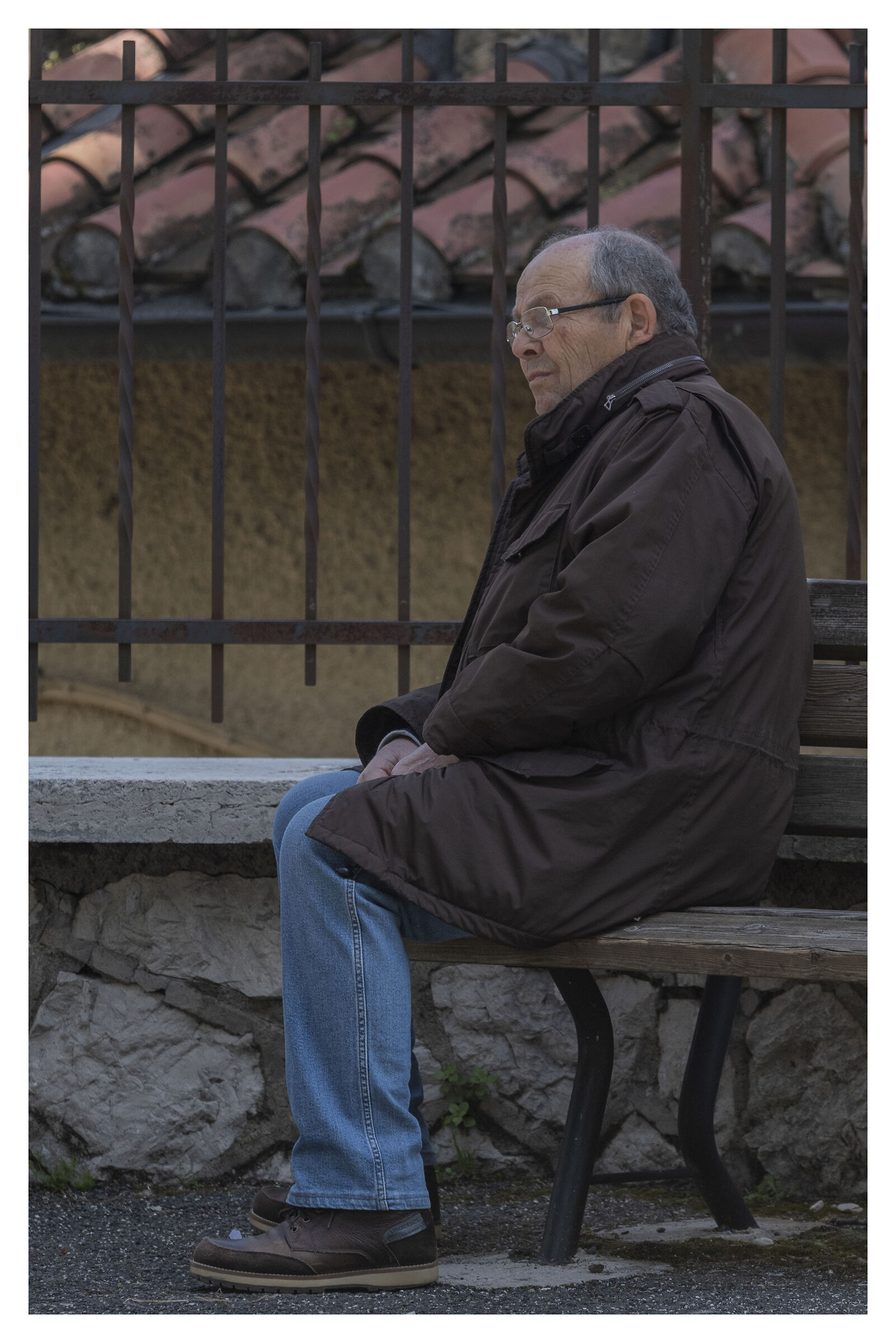 I don't talk to anyone....