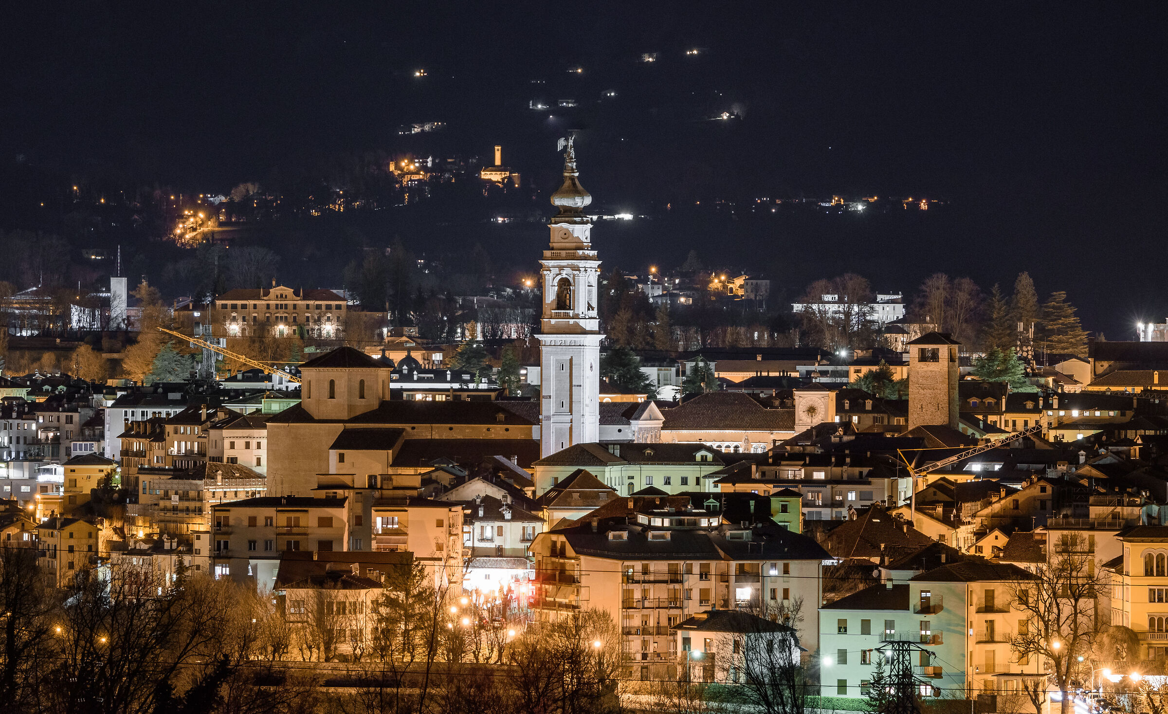 Belluno dalla finestra di casa