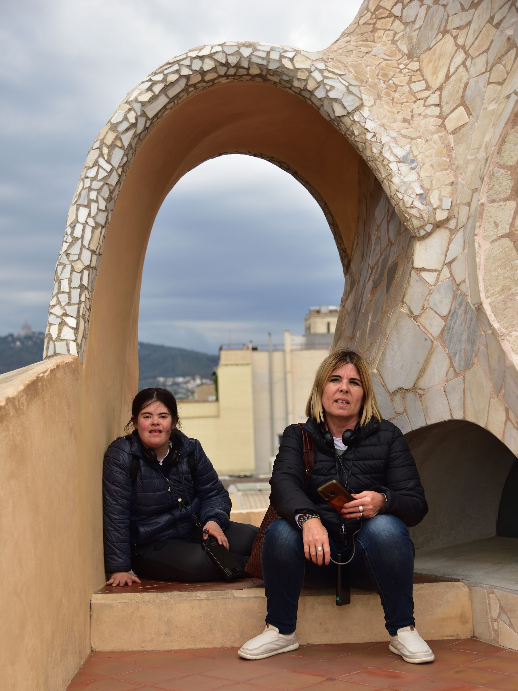 un meritato riposo con vista su Barcellona