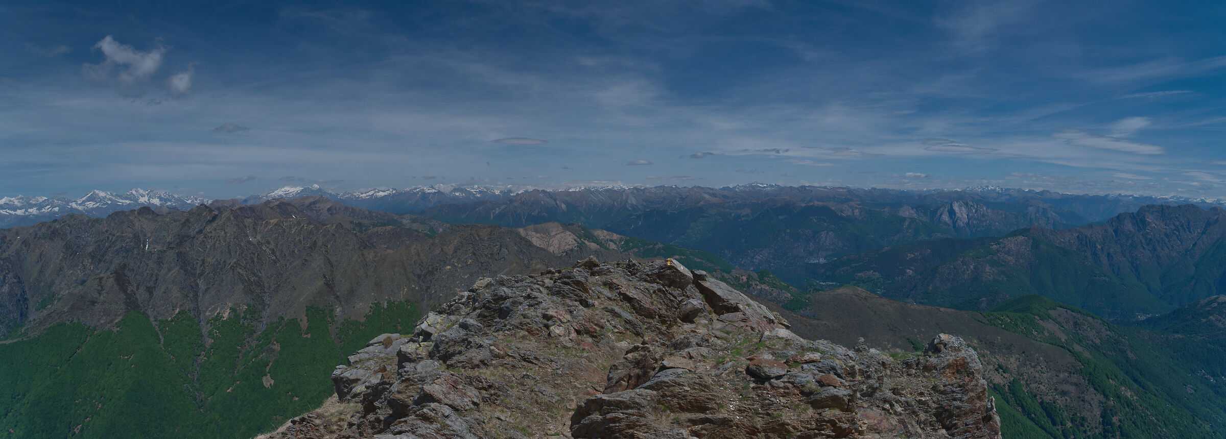 from the top of Mount Zeda 2156m