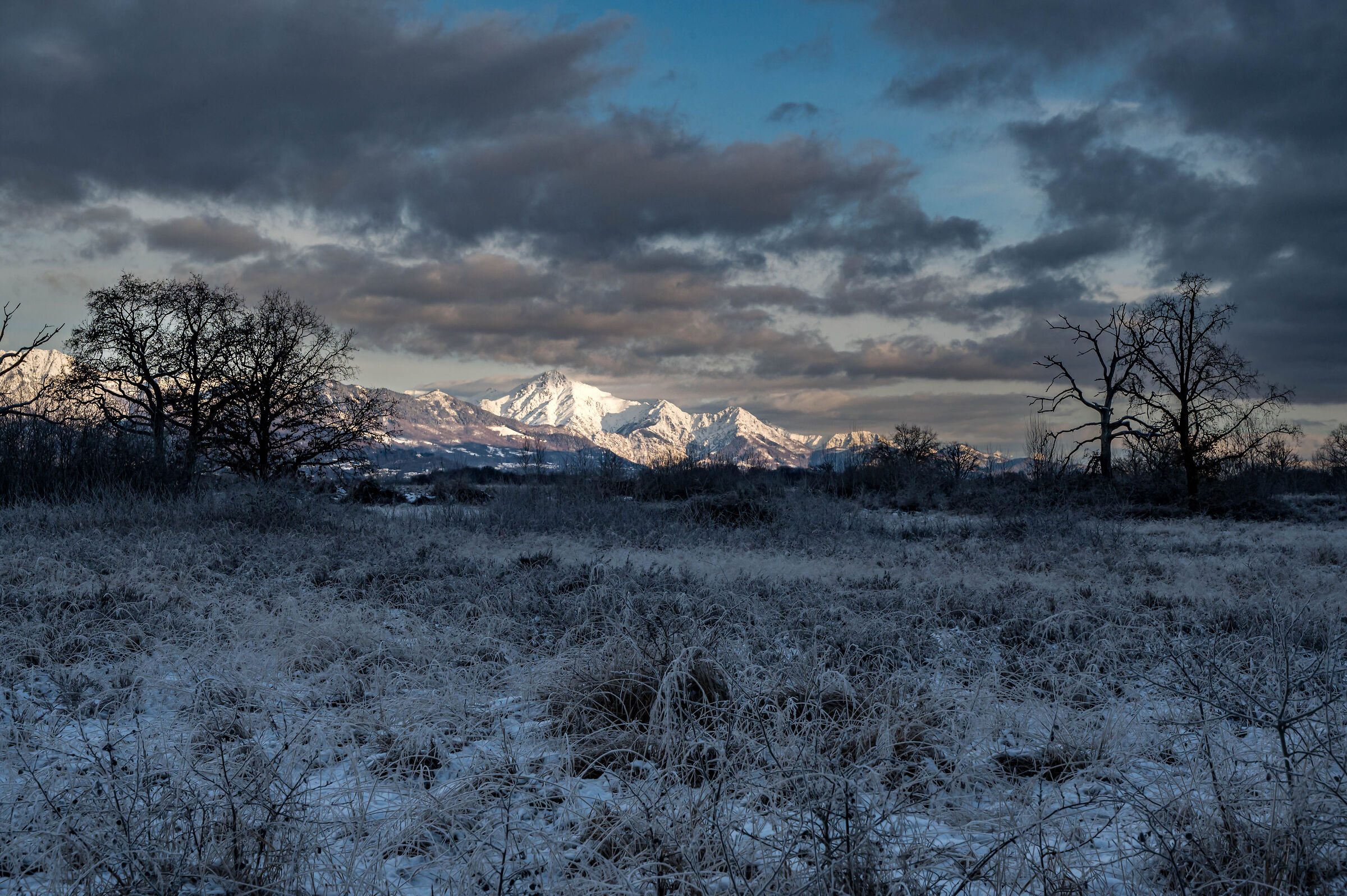 Baraggia under the snow