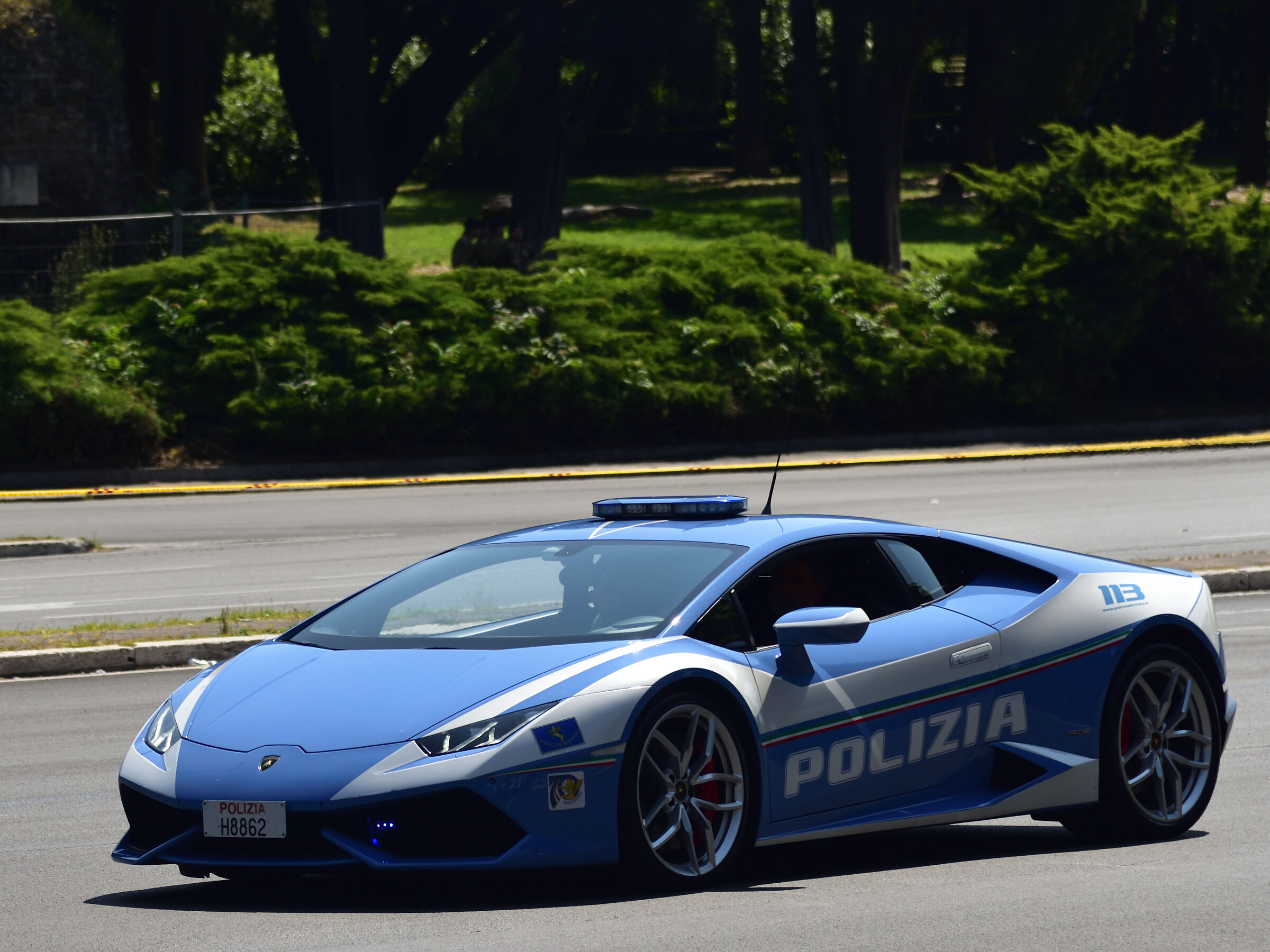 Lamborghini della Polizia