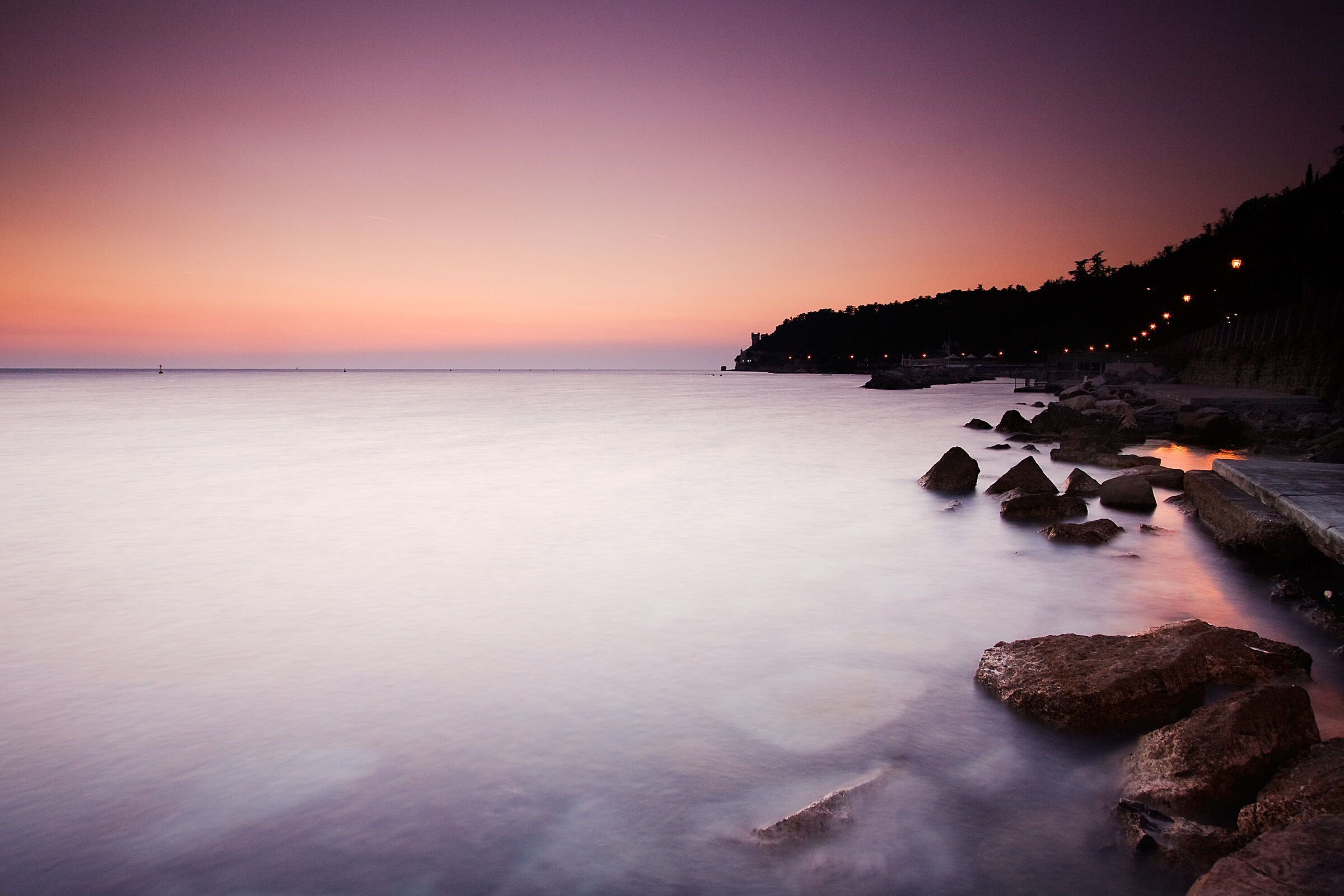 Miramare sunset