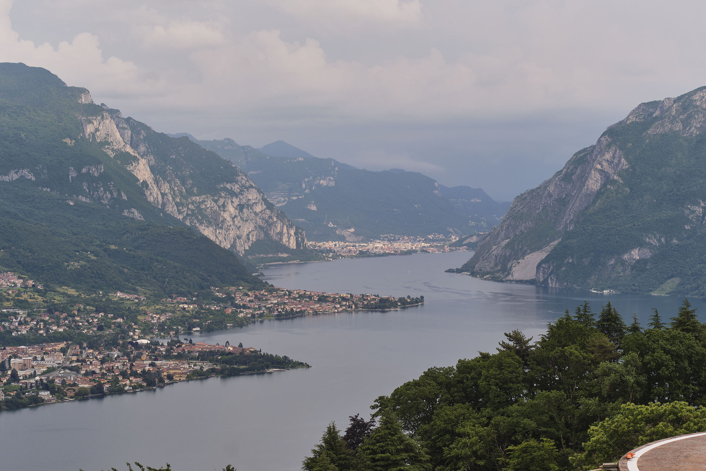 Lake Lecco from Civenna
