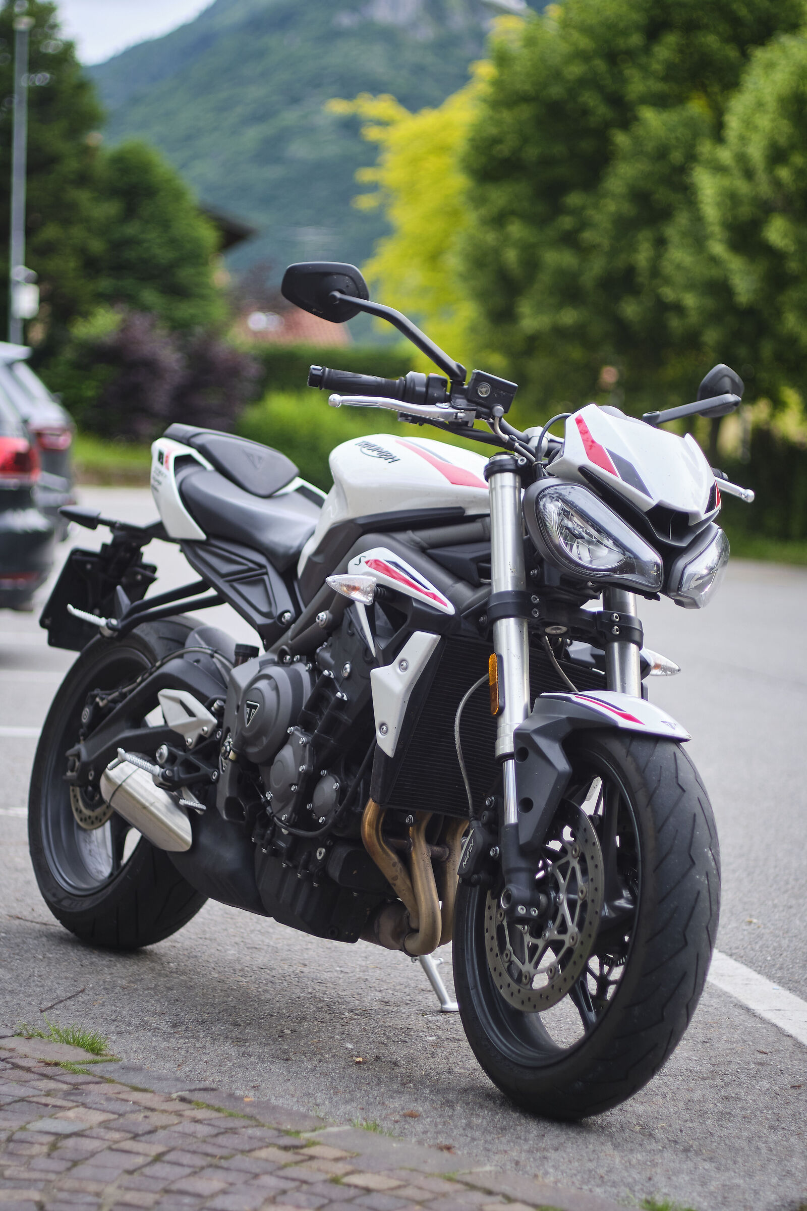 Triumph street triple s with ghisallo