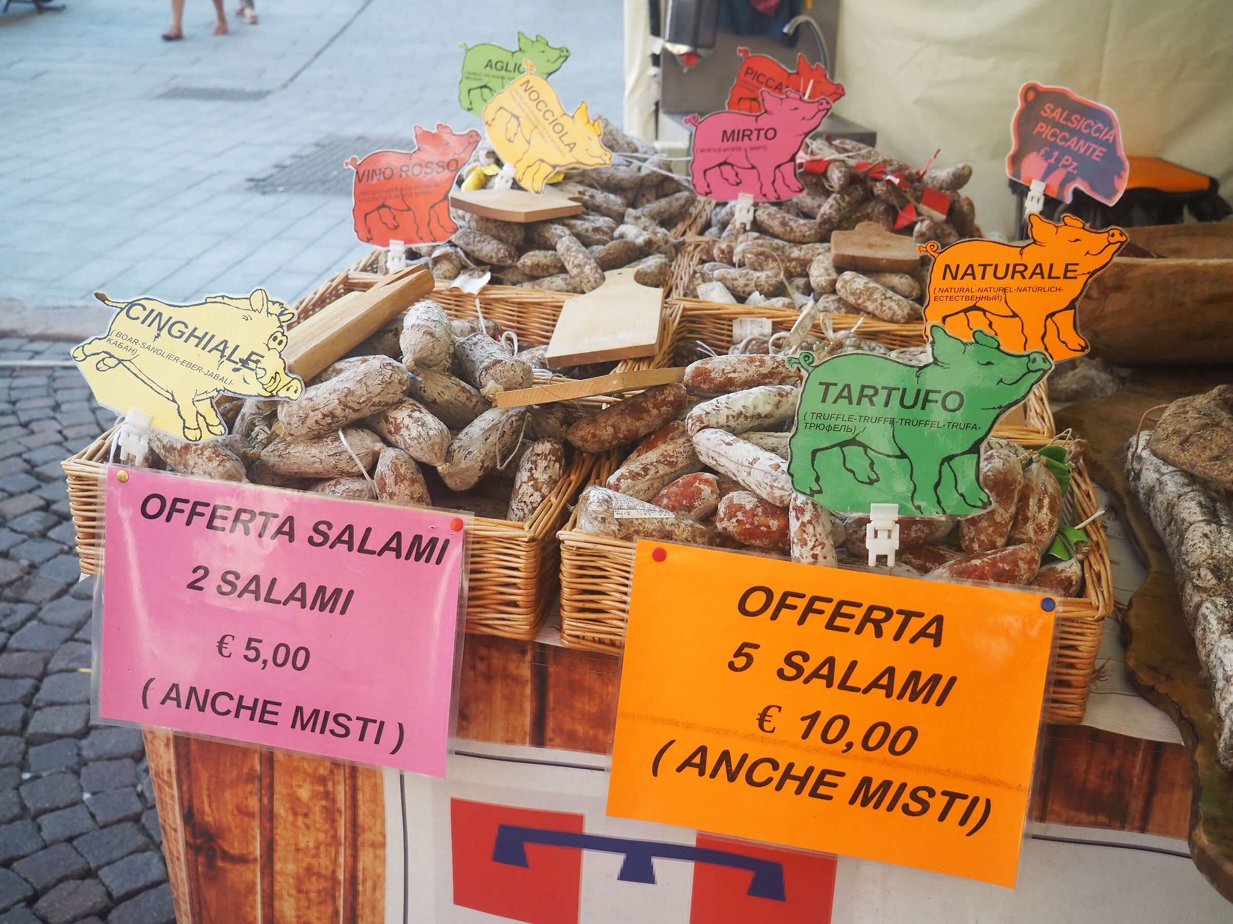 When salami arrives in Modena