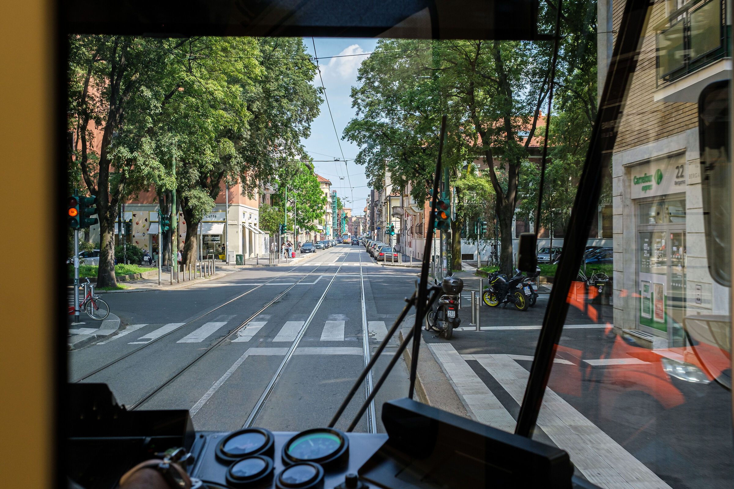 From the tram