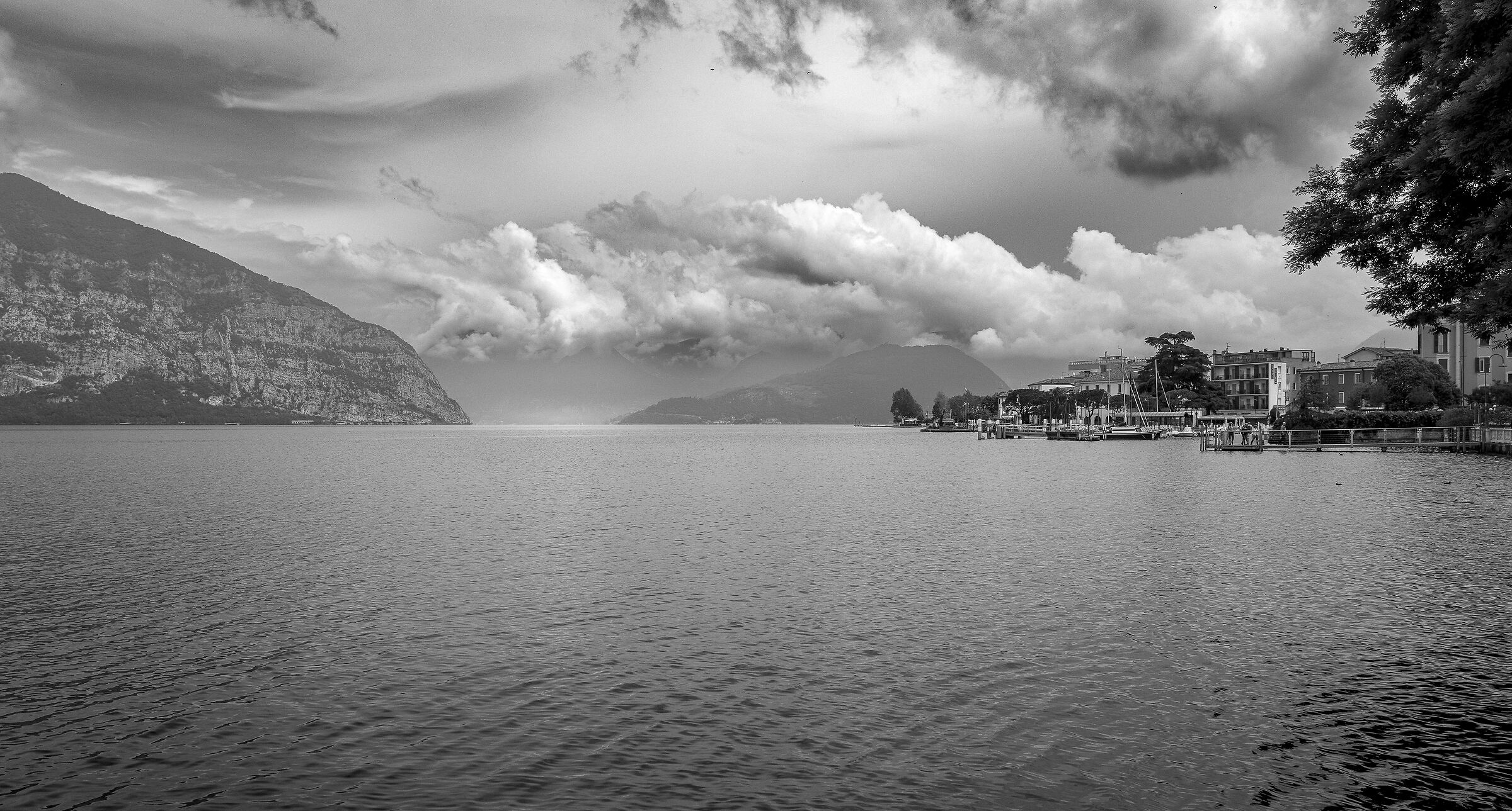 temporale su Iseo