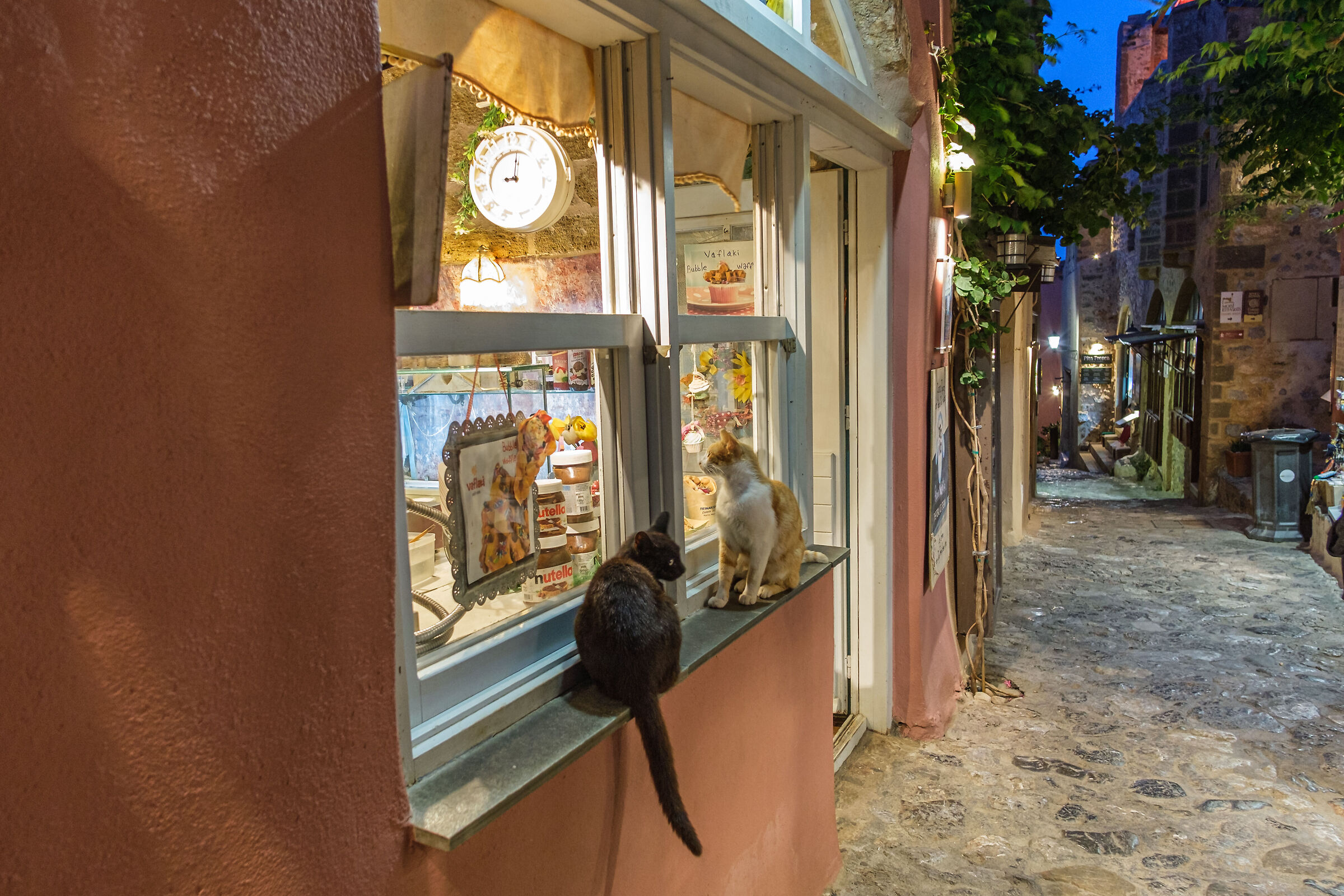 Looking for food - Malvasia Greece