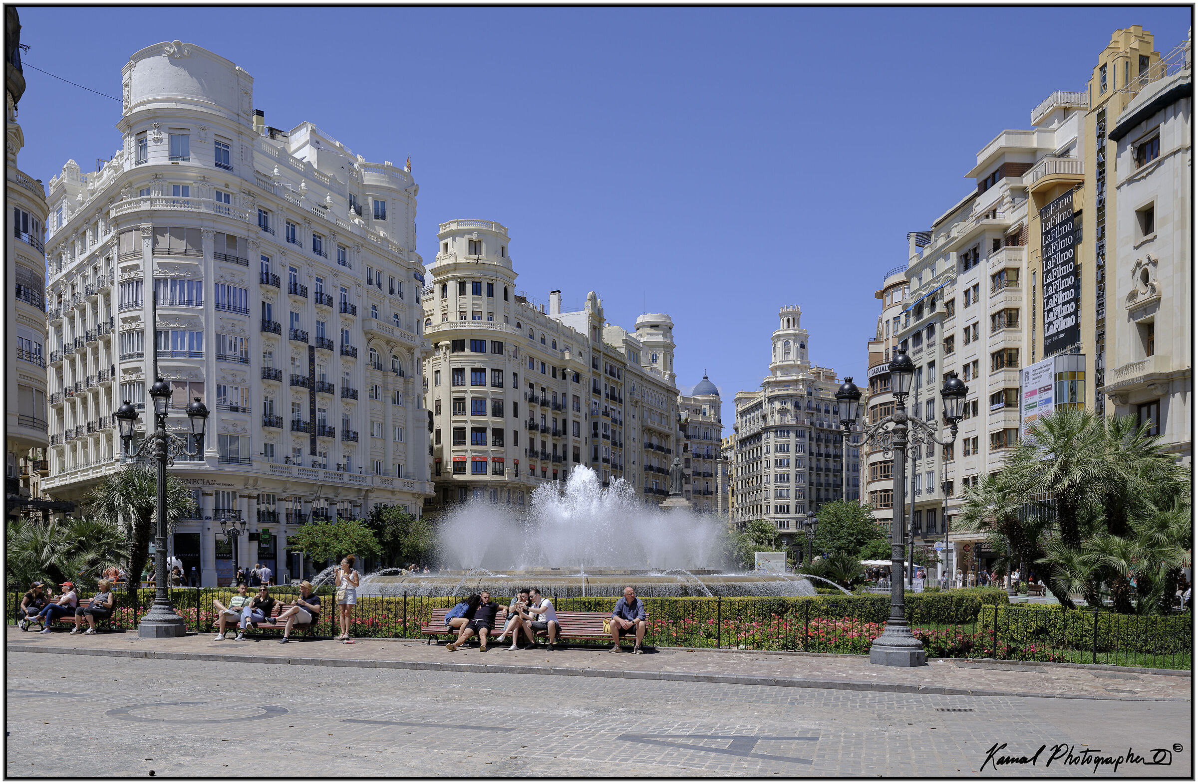 Plaza de l'Ayuntamiento Valencia