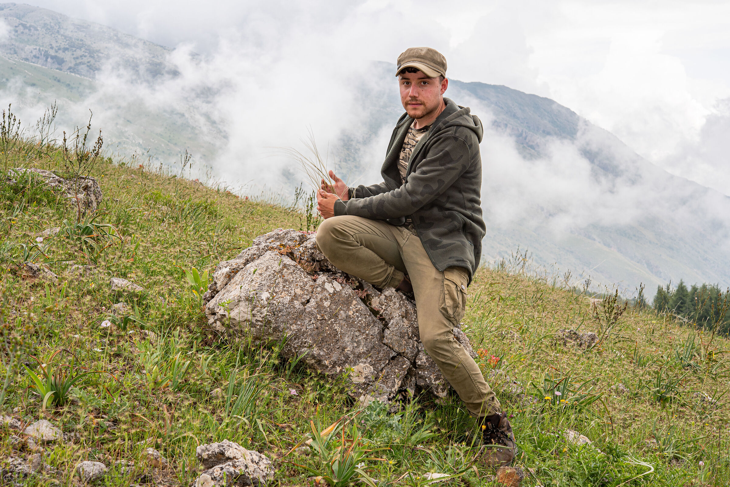 Me and the very rare Mountain Linen