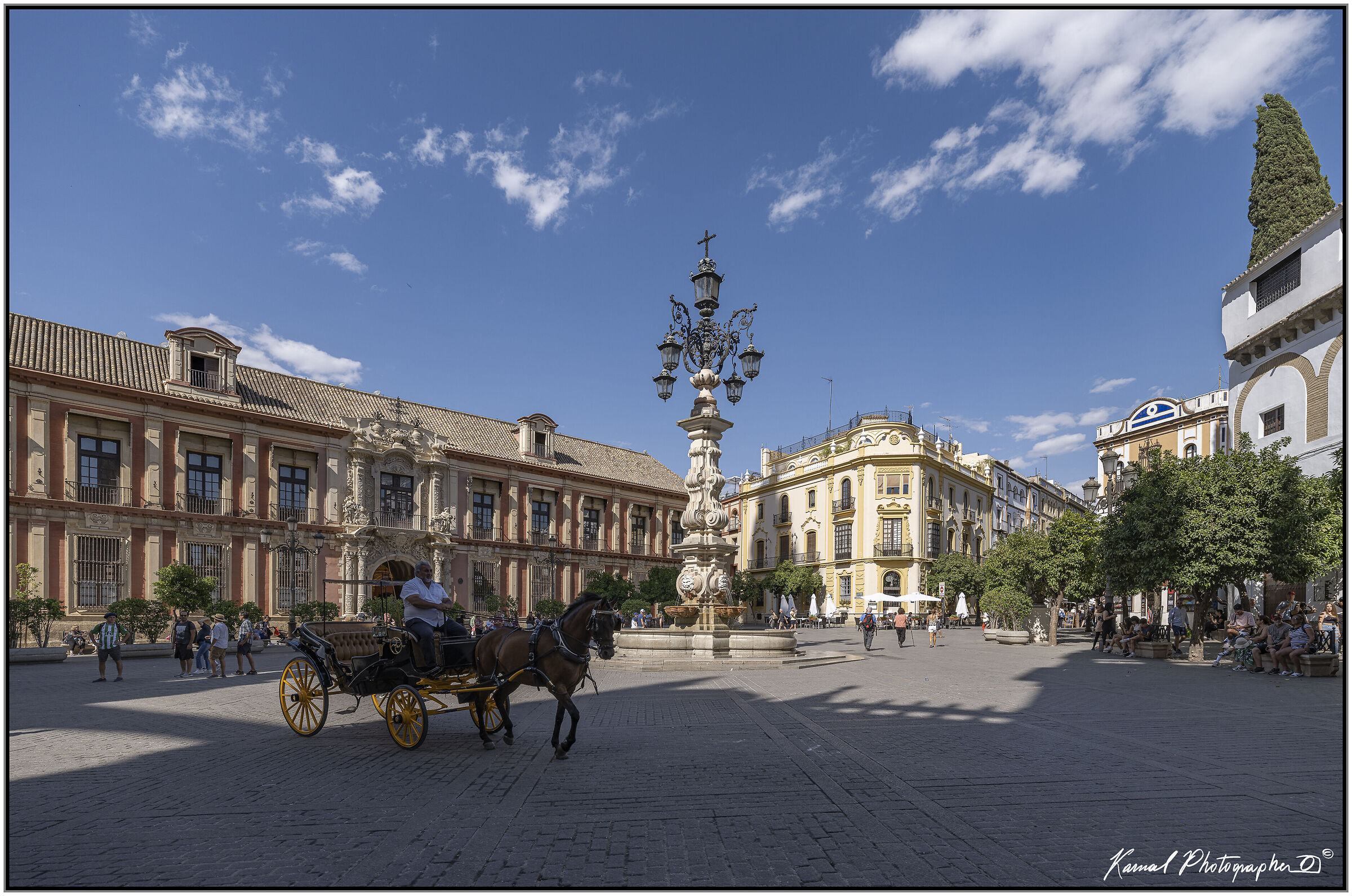 Virgen de los Reyes Square Seville