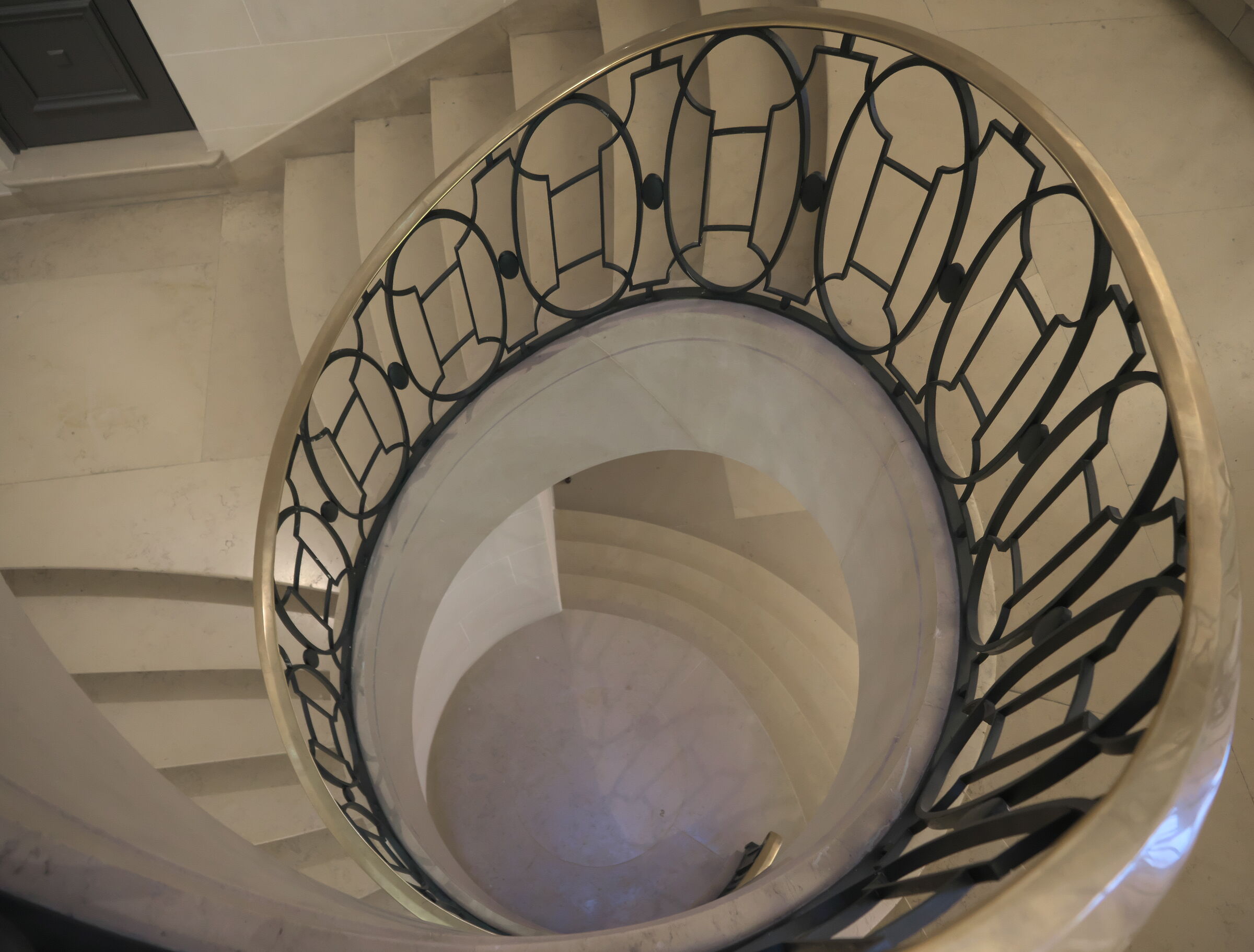Bibliothèque National - Spiral staircase