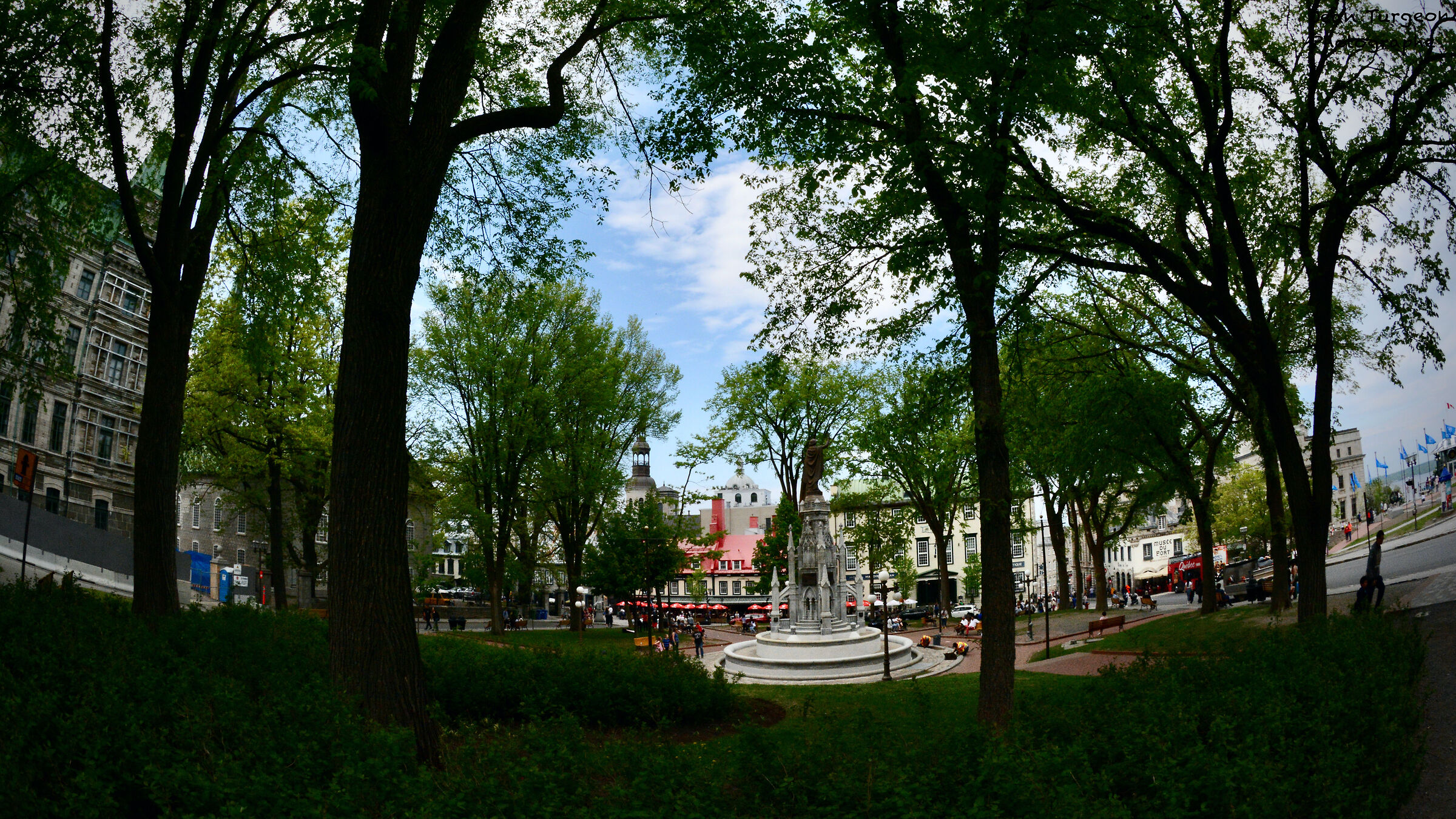 Street Buade, Old Quebec, ristoranti