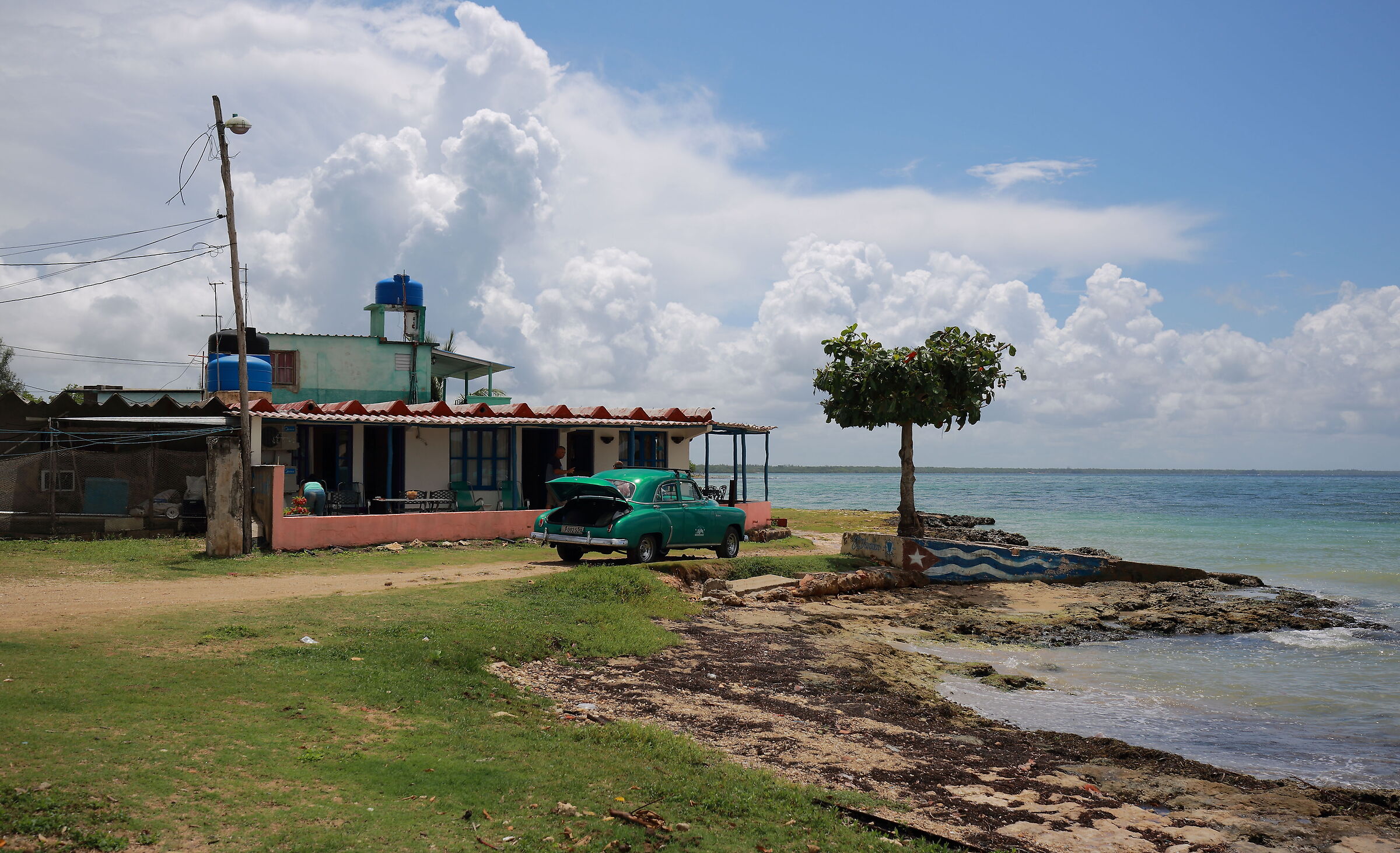 El Chevy en el varadero