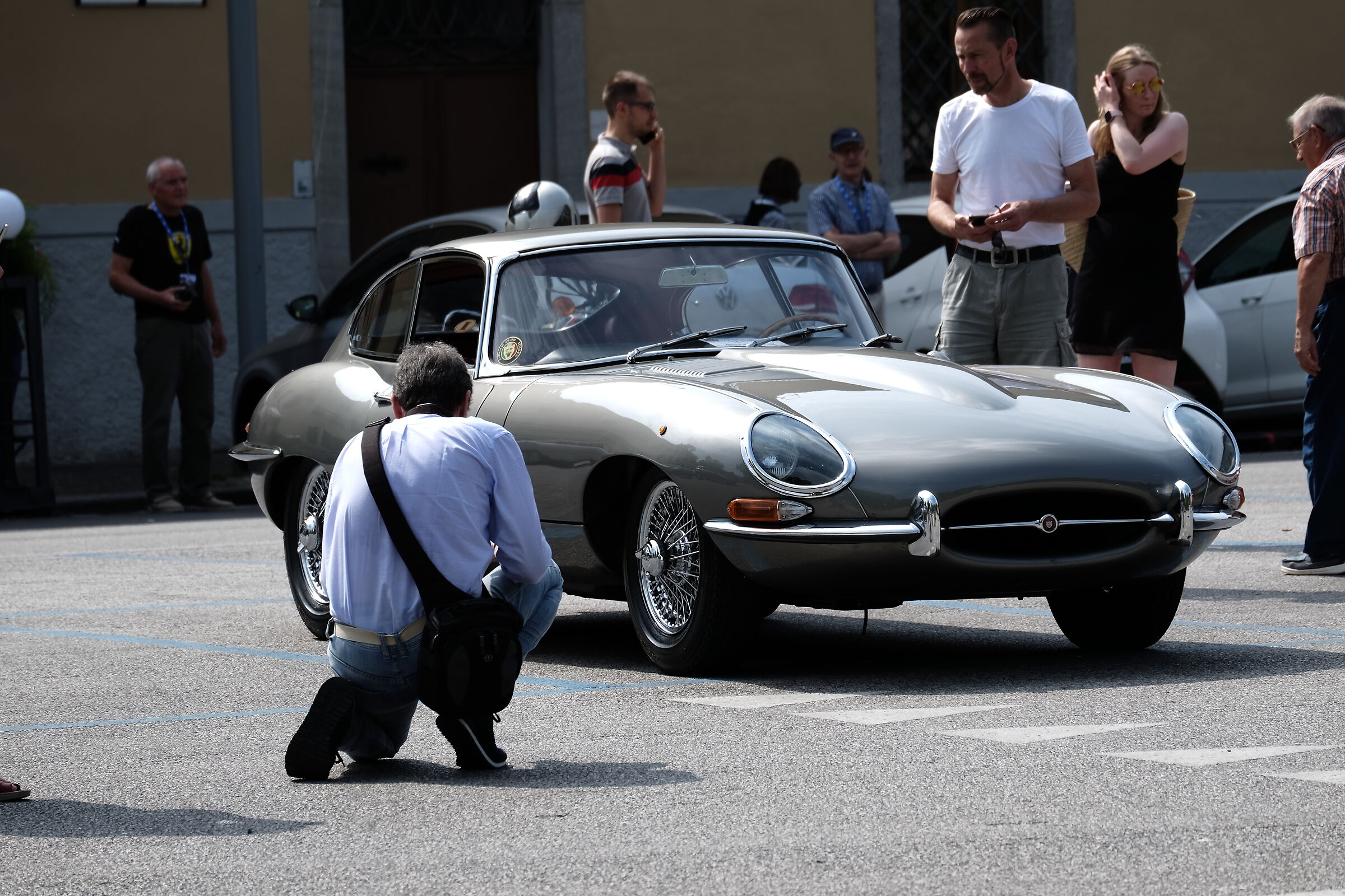 Type E con Andrea in adorazione