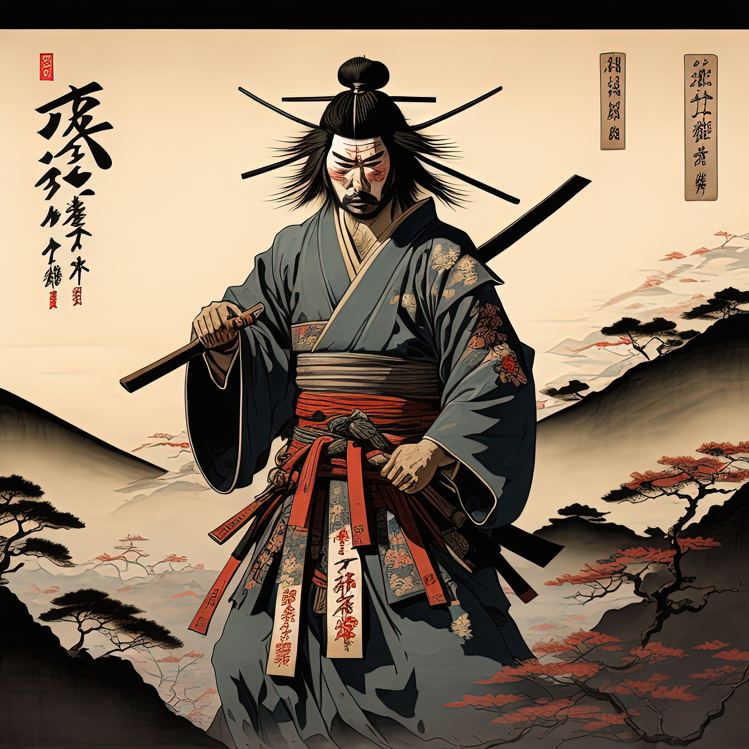 Ukyo-e IA generated 01