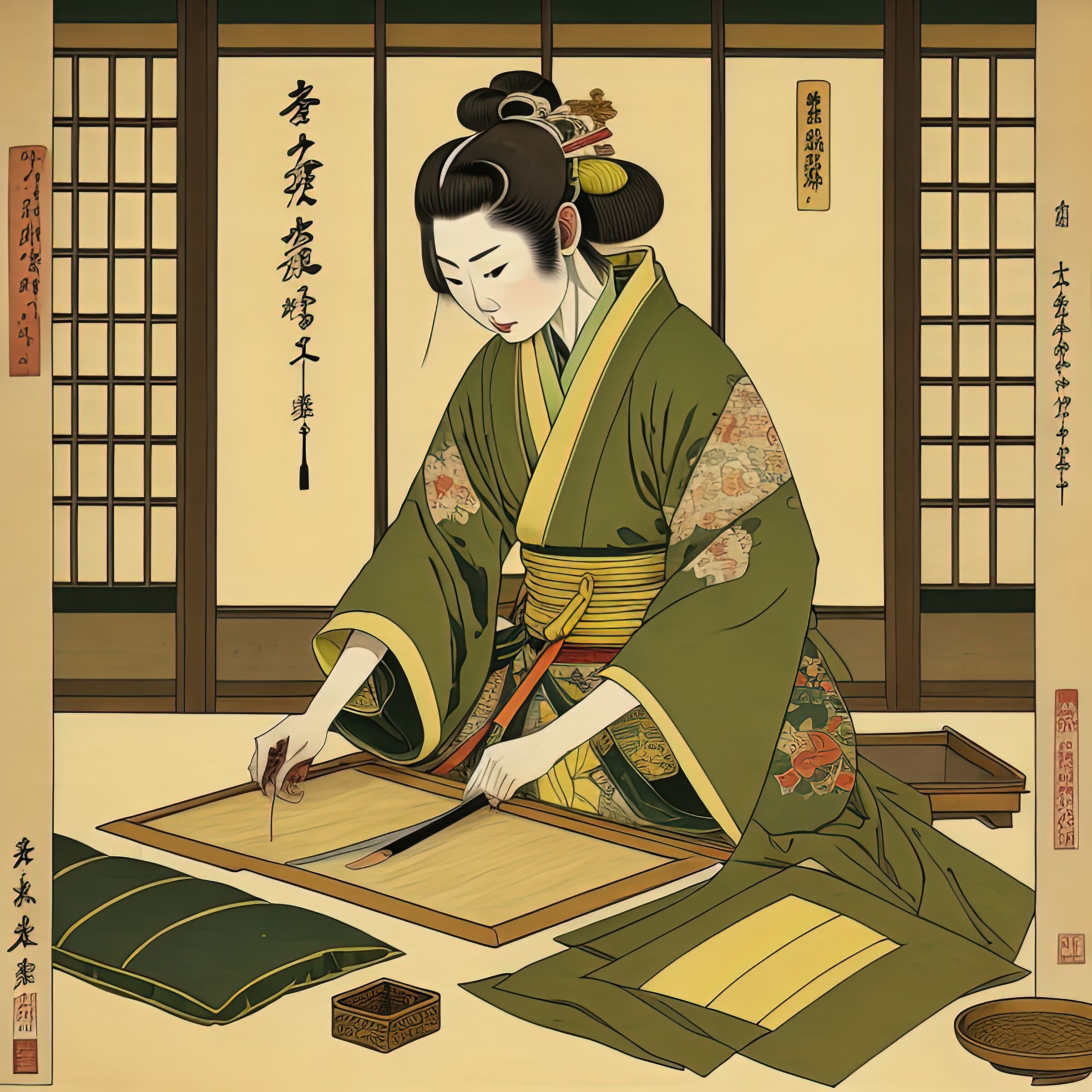 Ukyo-e IA generated 08