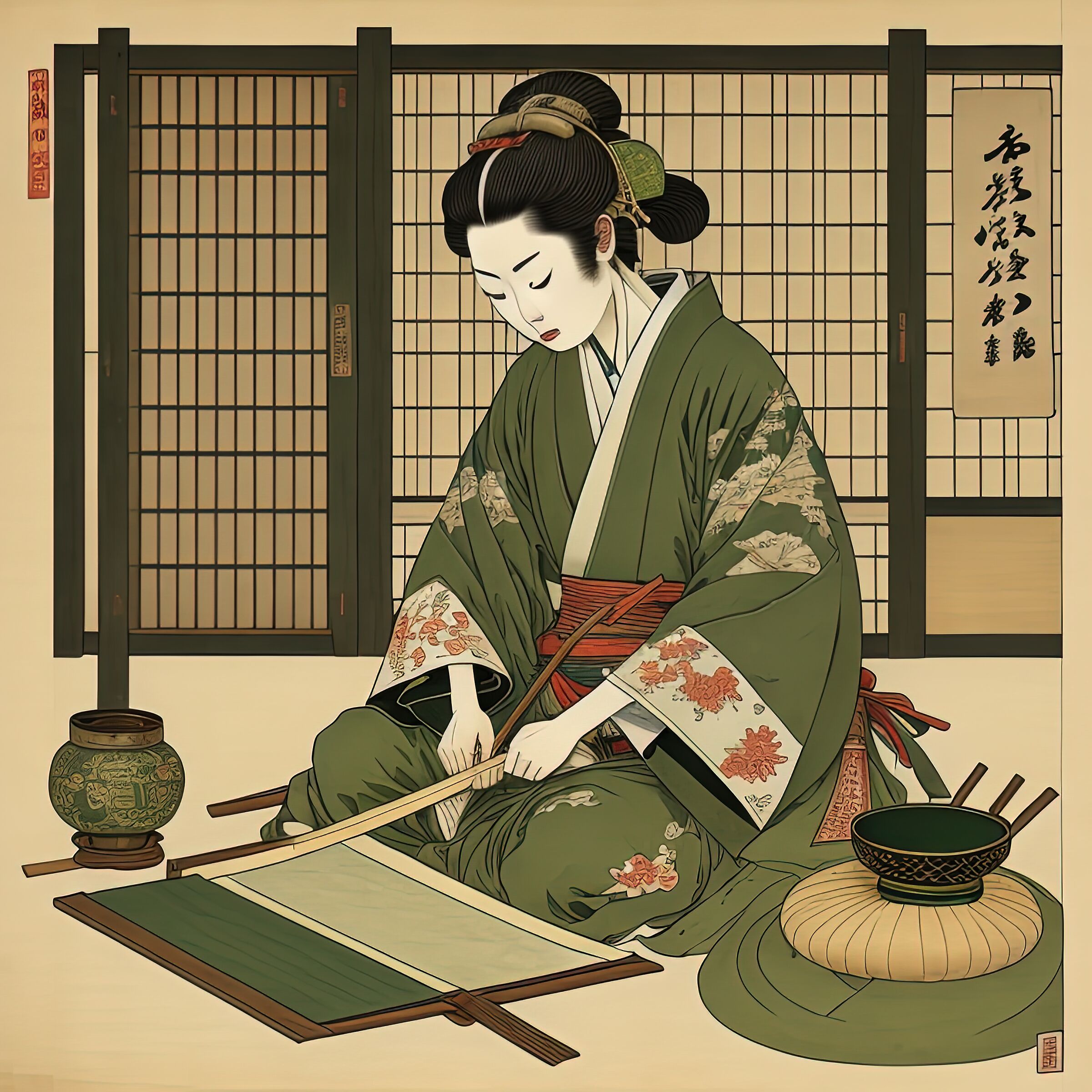 Ukyo-e IA generated 13