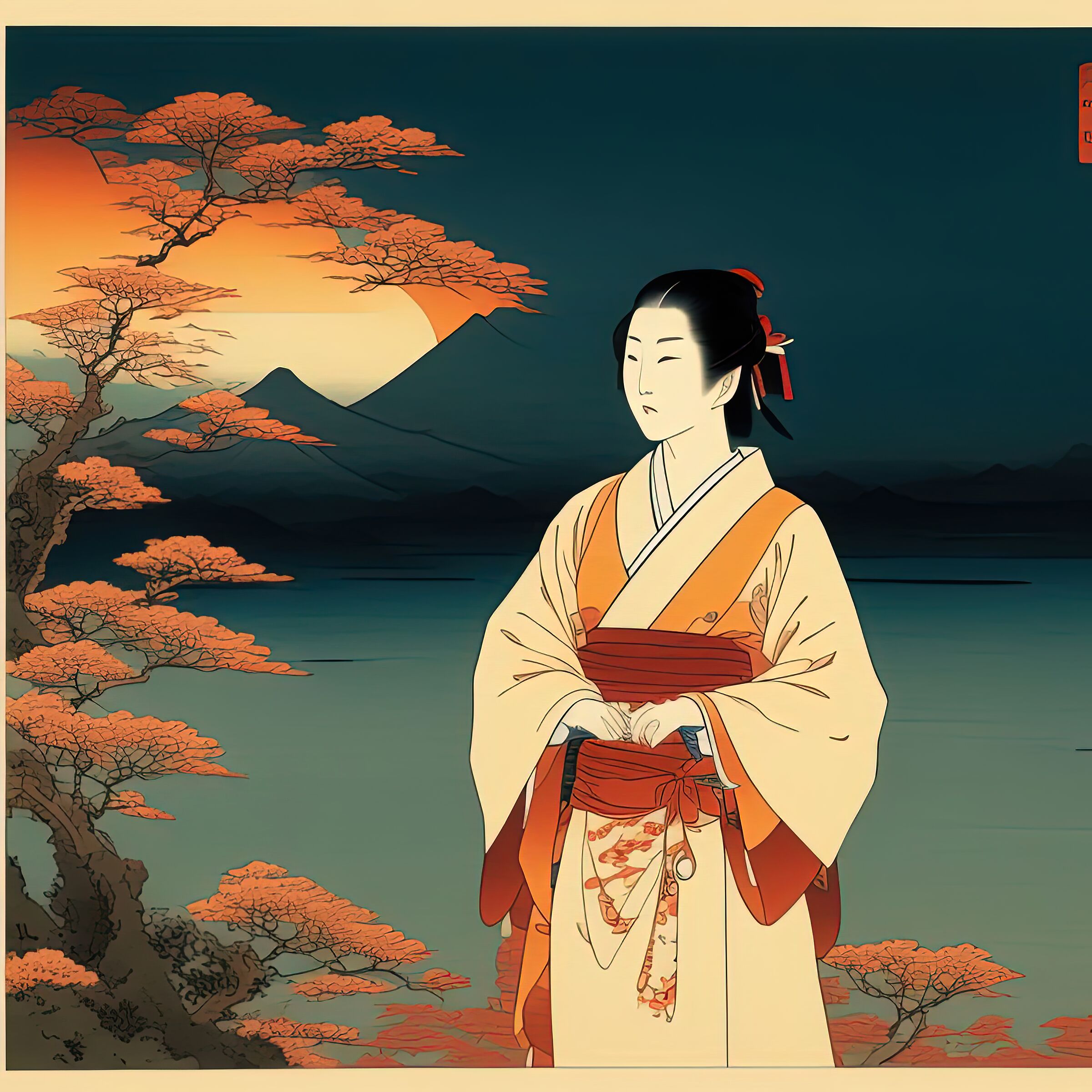 Ukyo-e IA generated 15