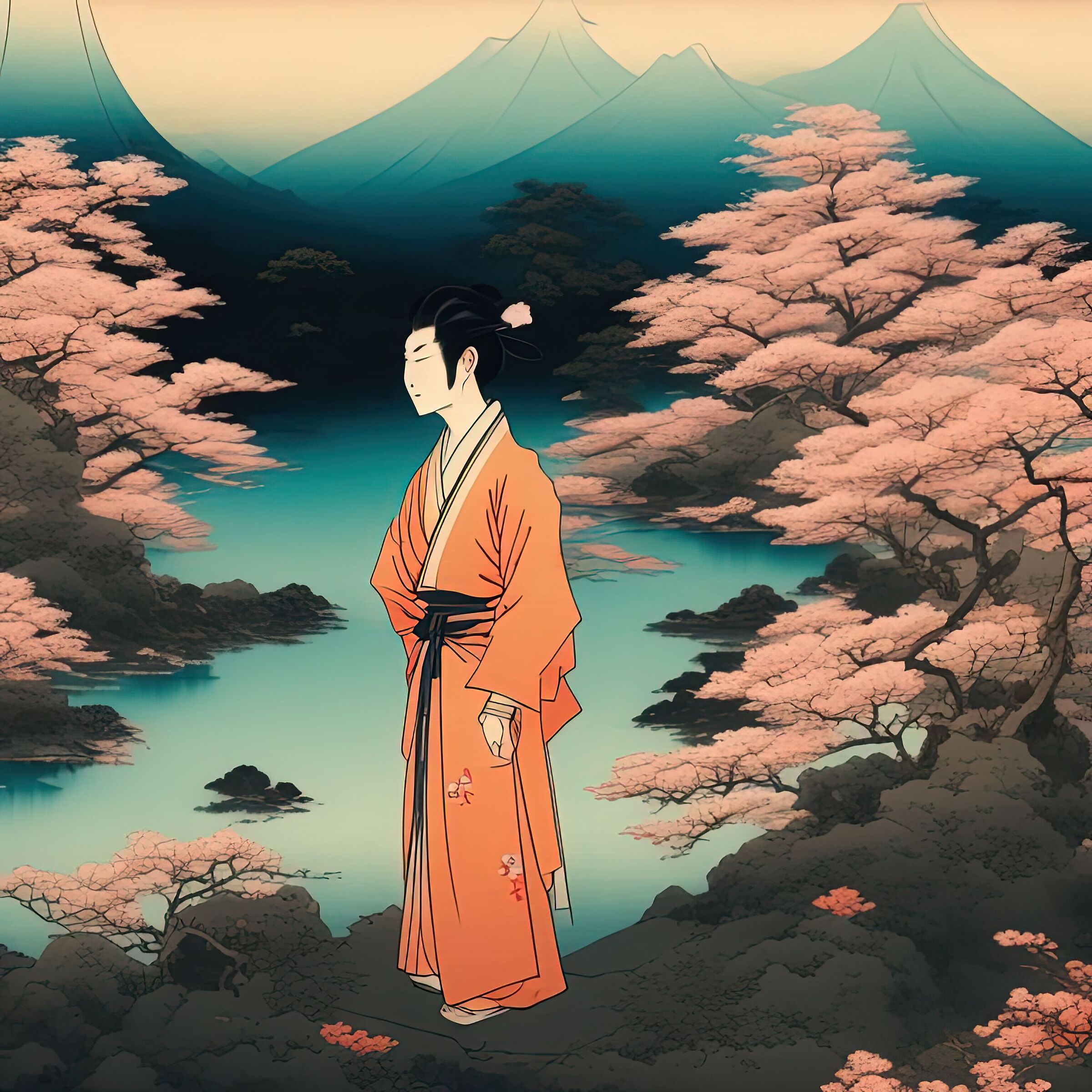 Ukyo-e IA generated 20