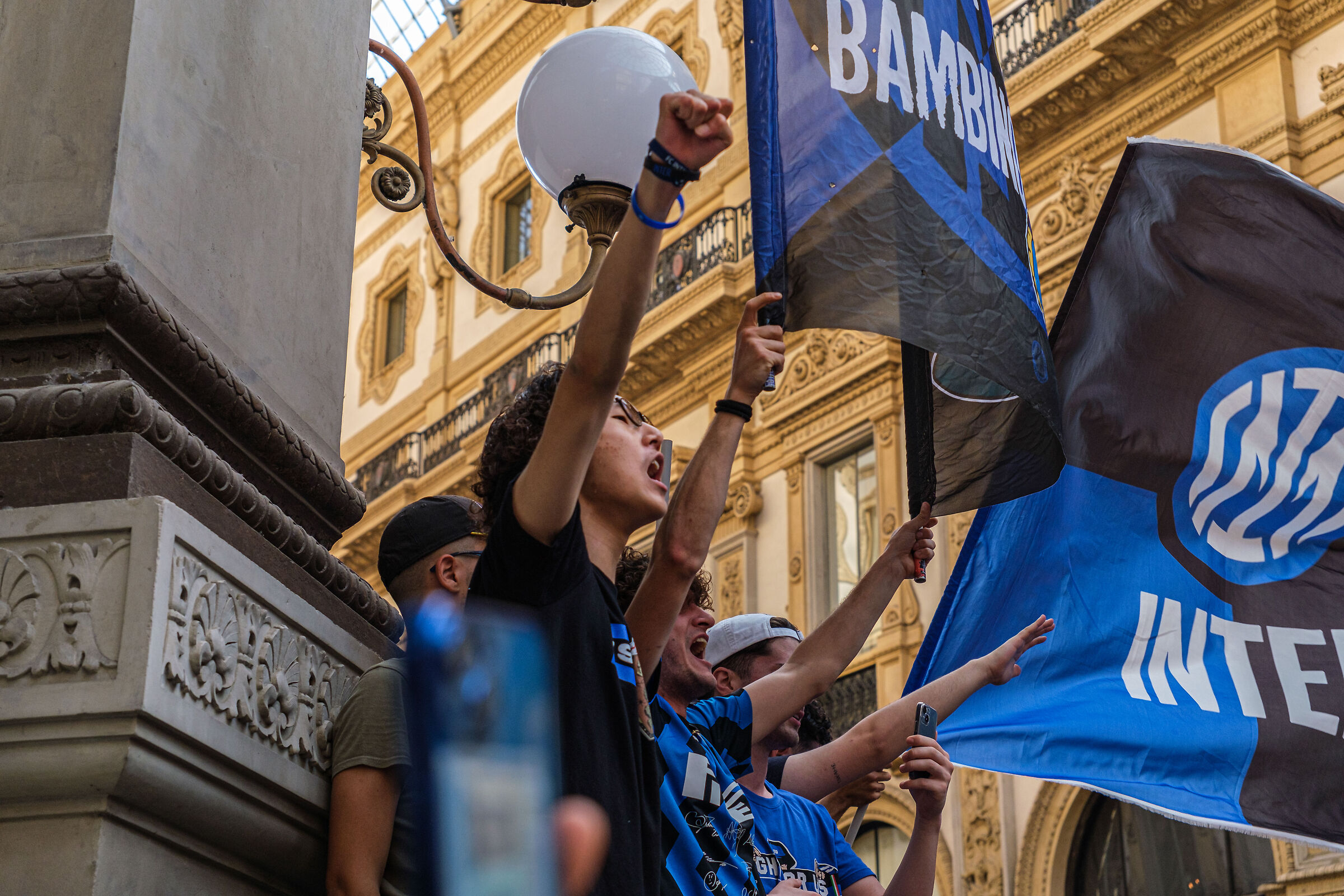 Pre-match celebrations