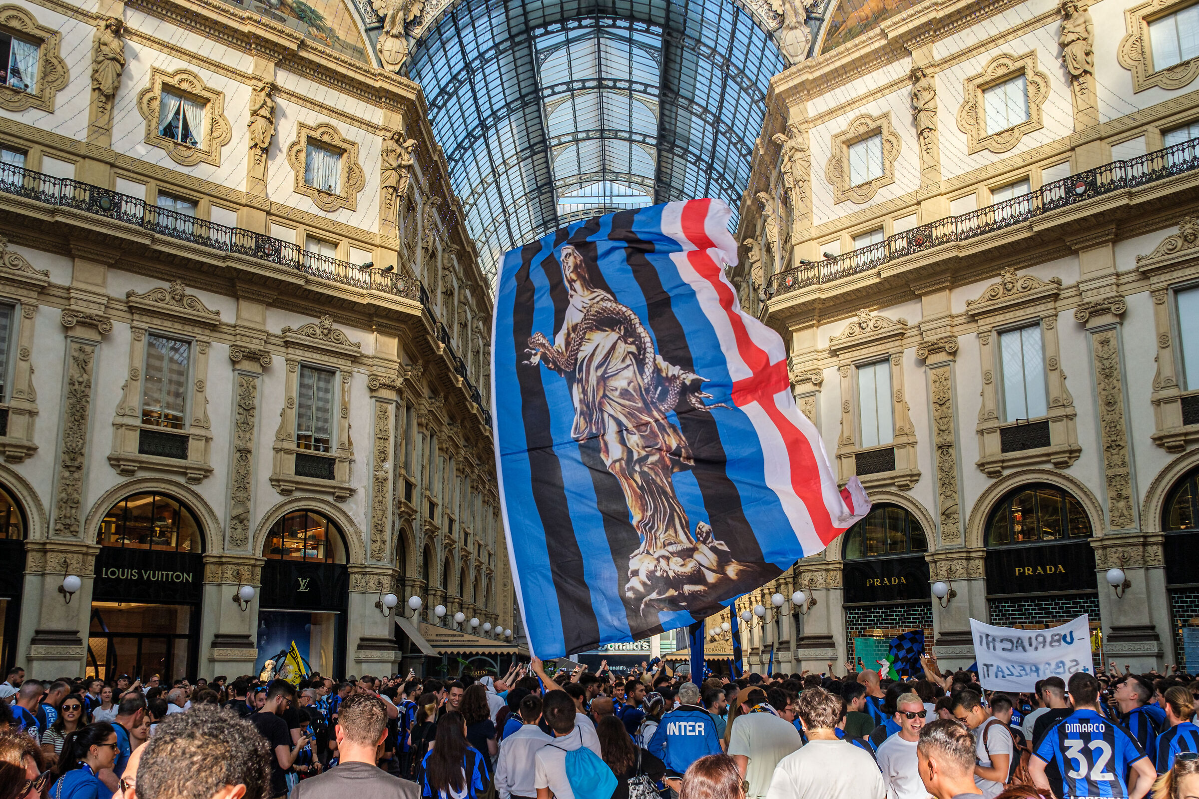 Pre-match celebrations