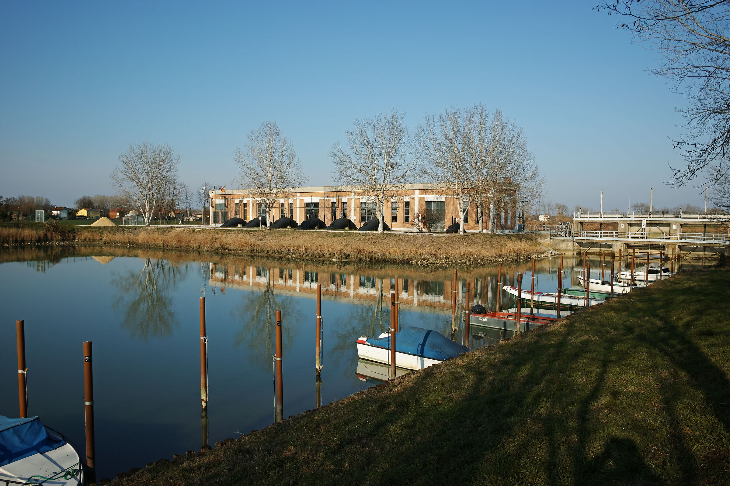 Tessera dietro l'aeroporto di Venezia