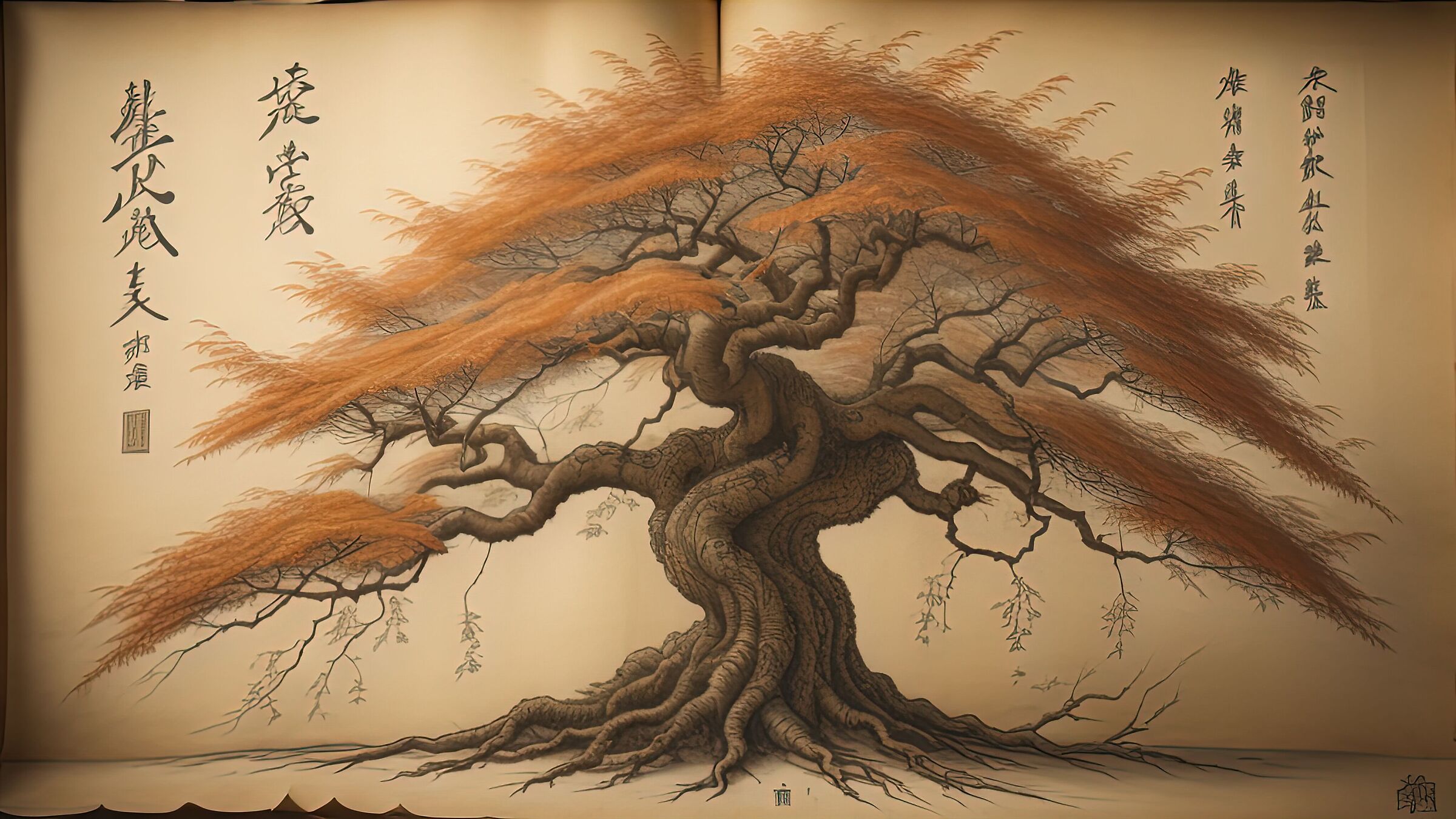 Chinese Guóhuà style AI 03