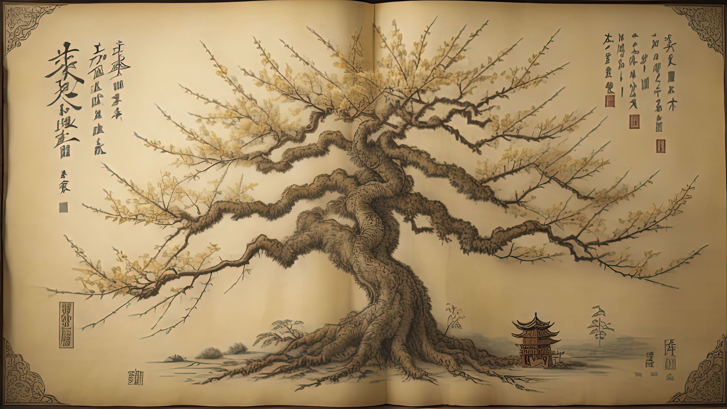 Chinese Guóhuà style AI 04