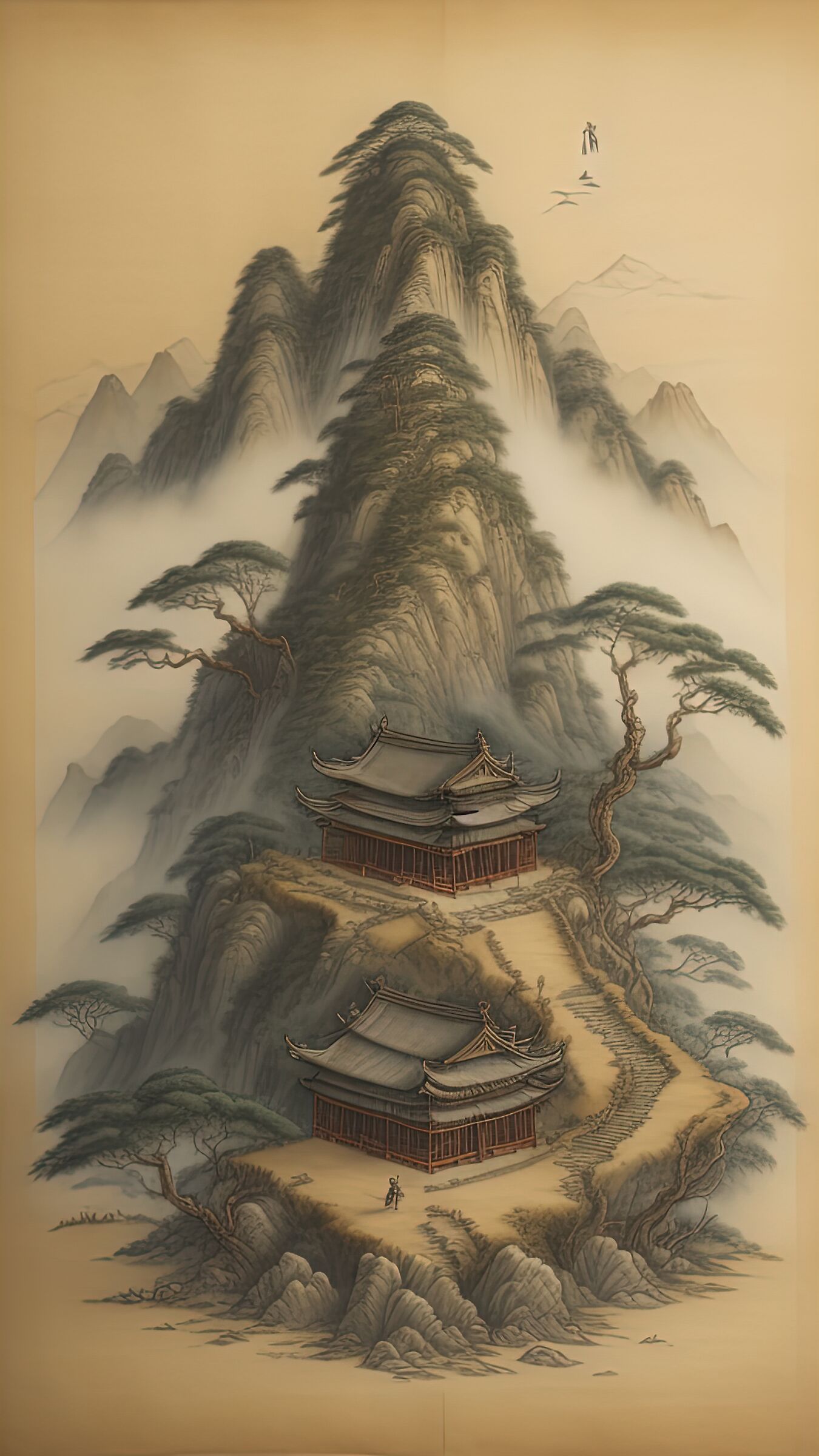 Chinese Guóhuà style AI 09