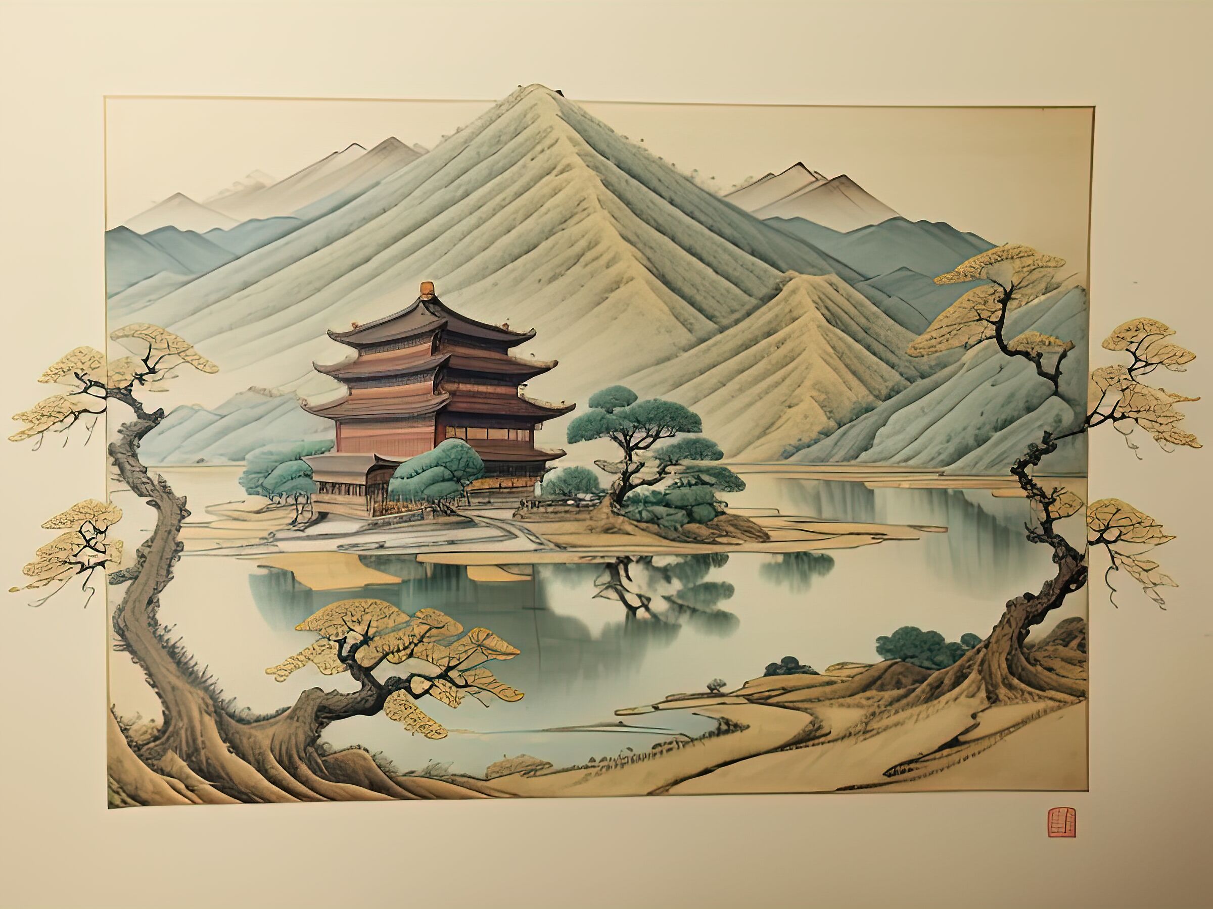 Chinese Guóhuà style AI 13