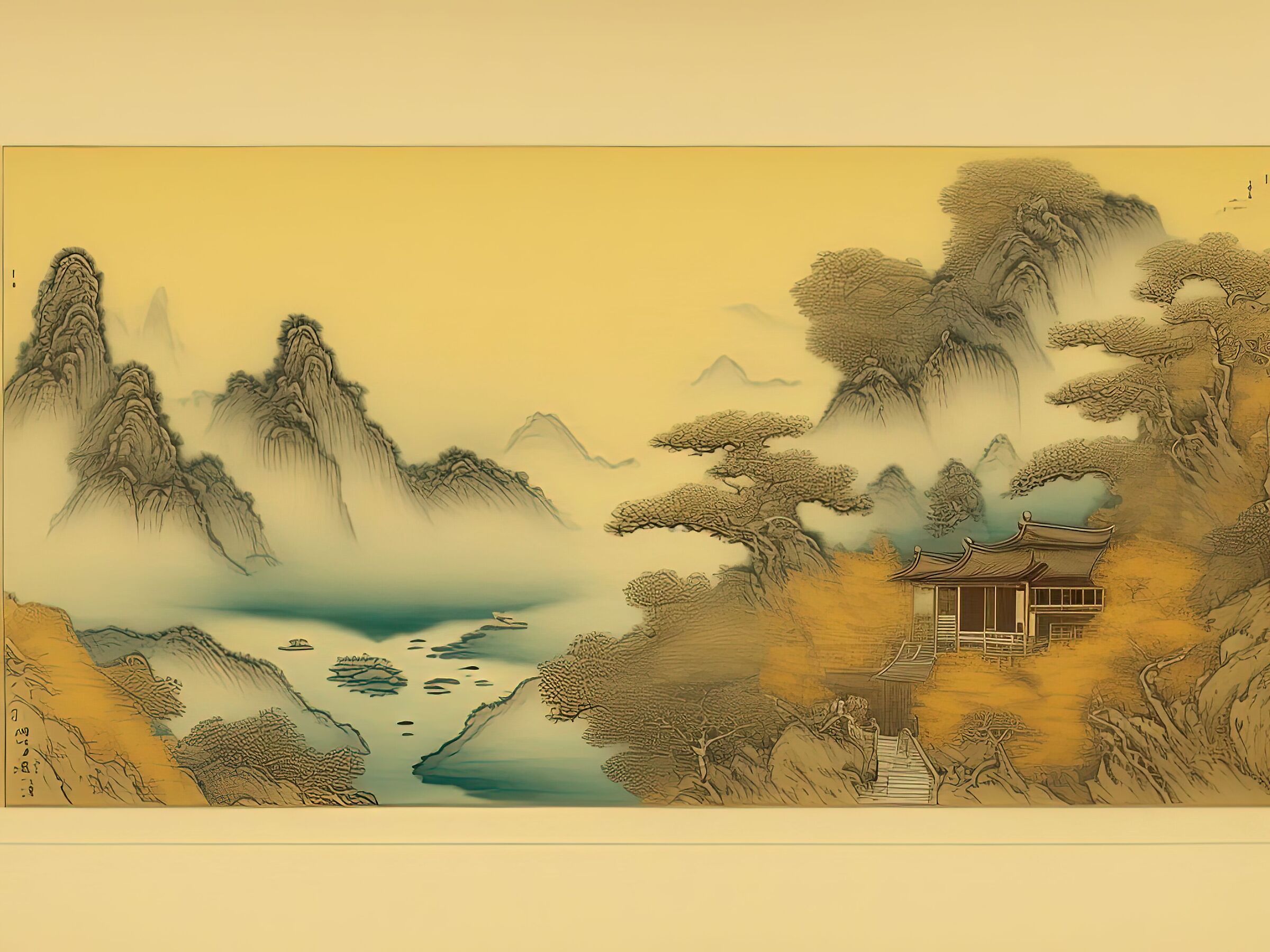 Chinese Guóhuà style AI 14