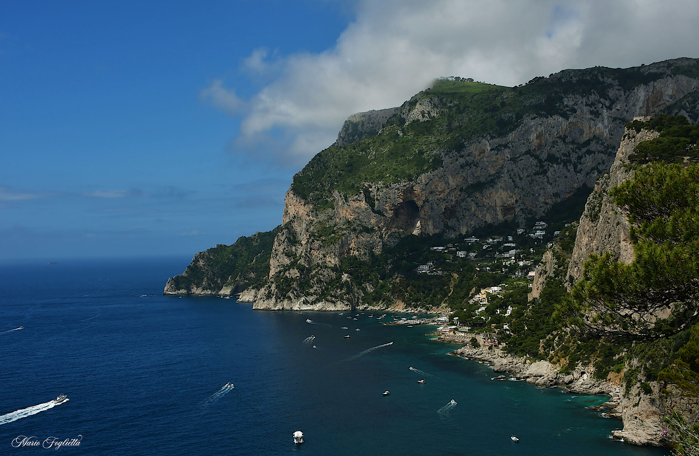Under the sky of Capri