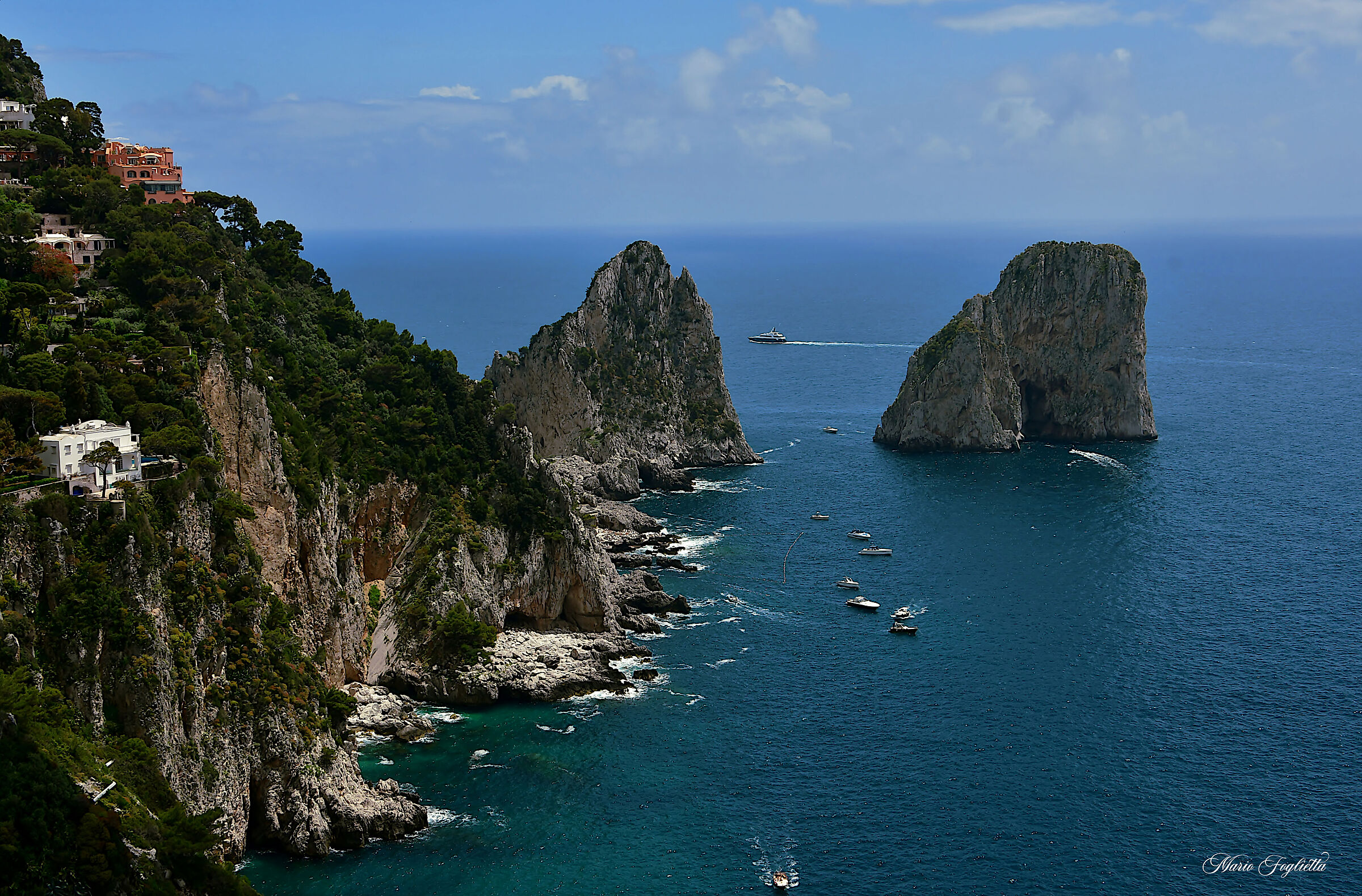 Under the sky of Capri