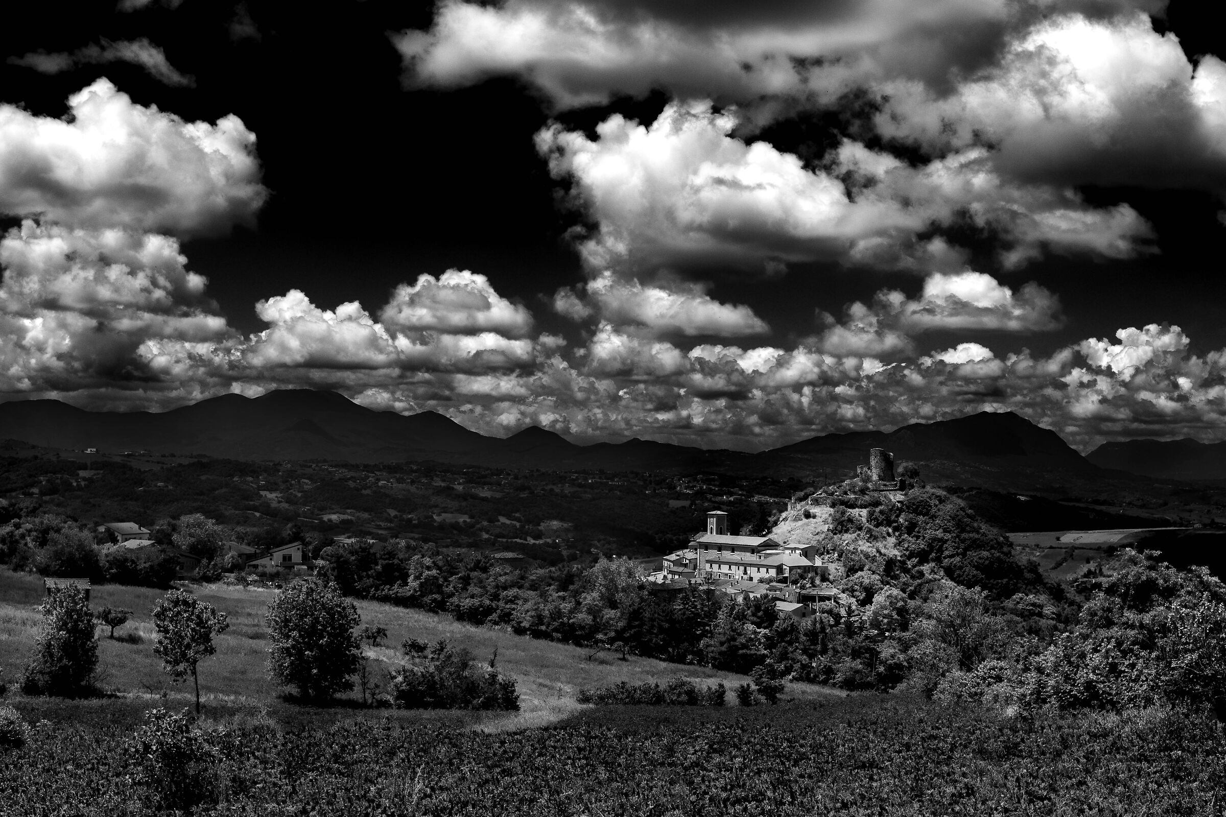 Paesaggio in B&W