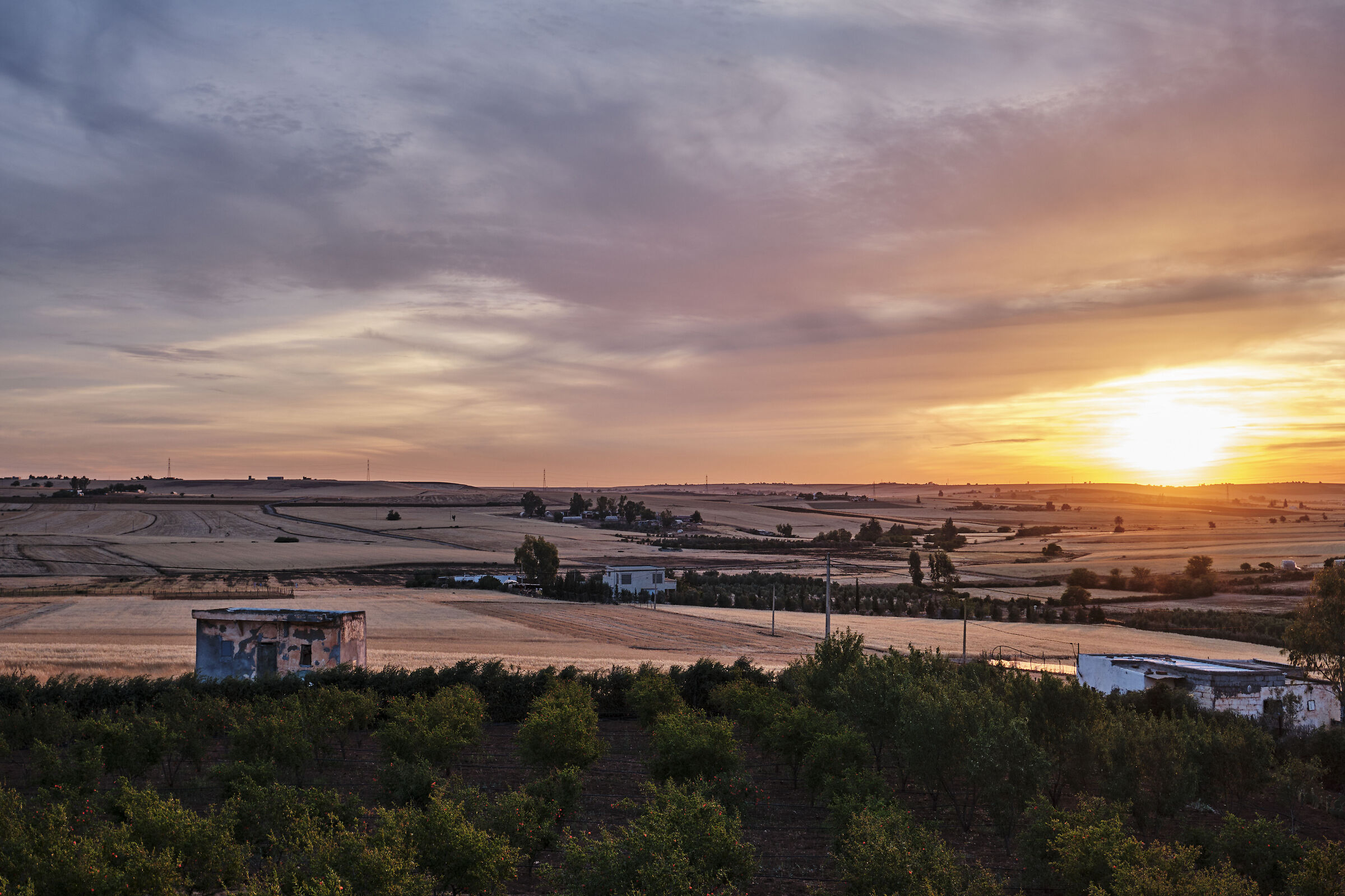 Sunset in Morocco