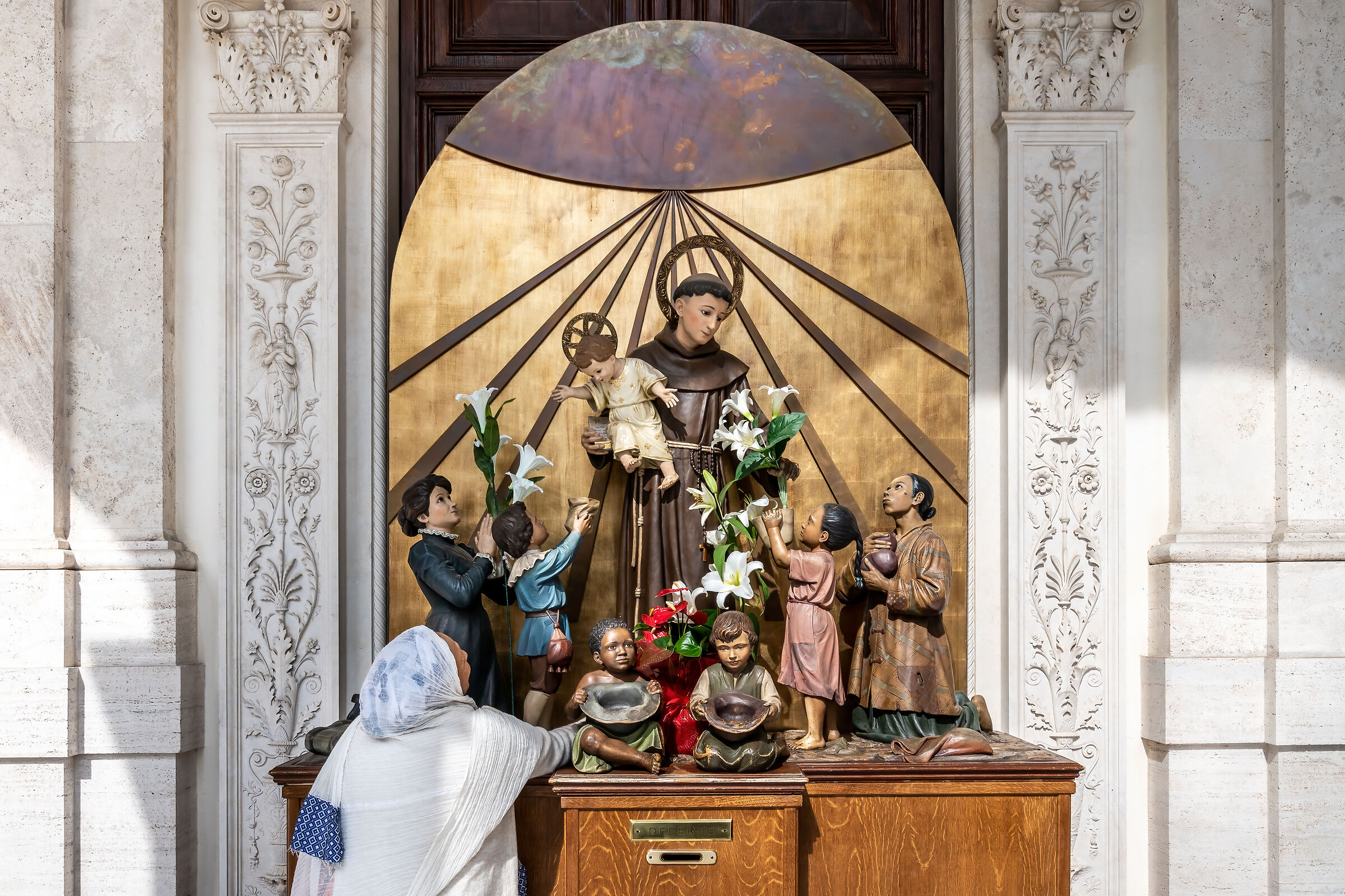 Una donna che ha fede