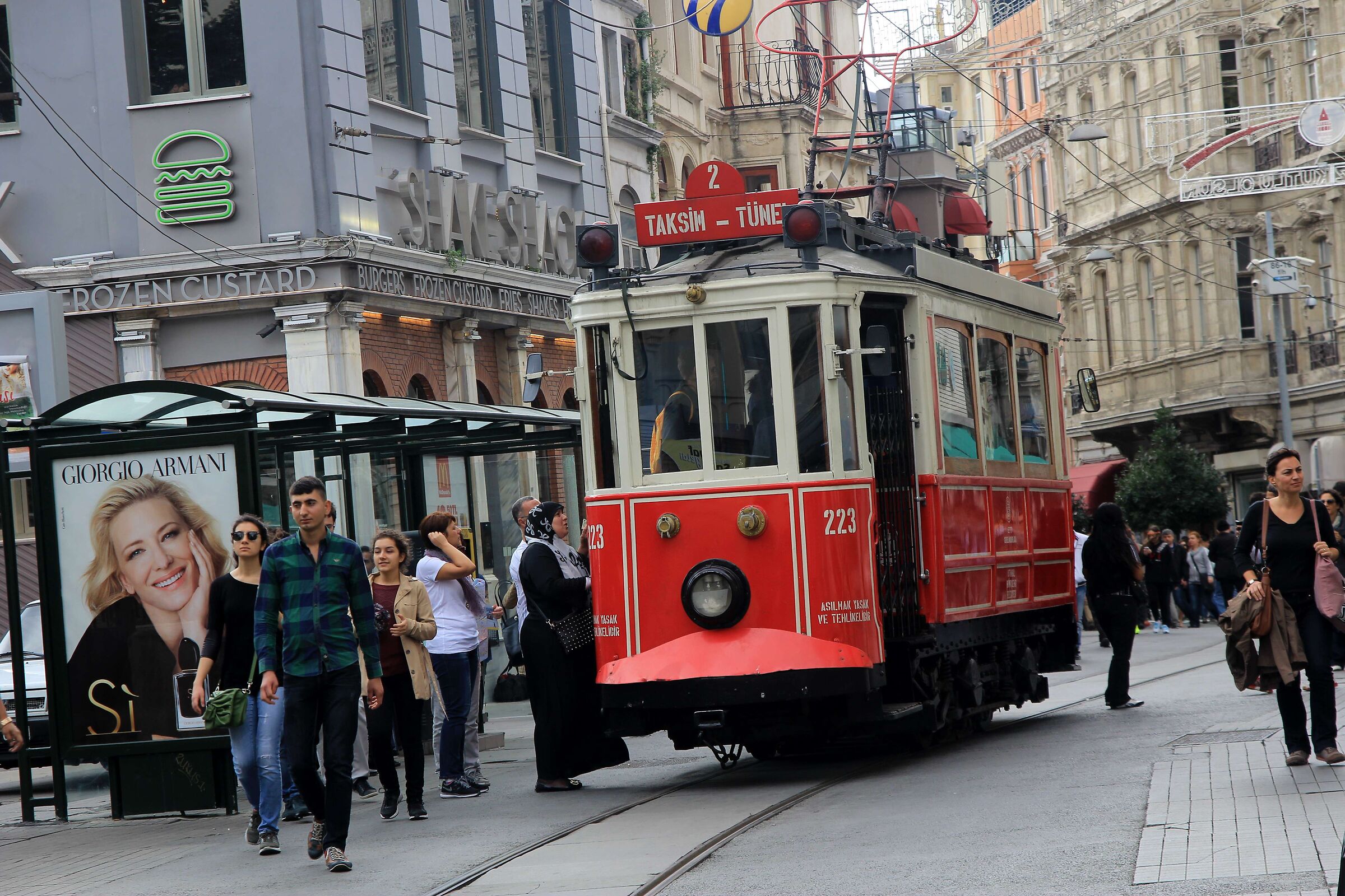Tram Rosso a Istanbul