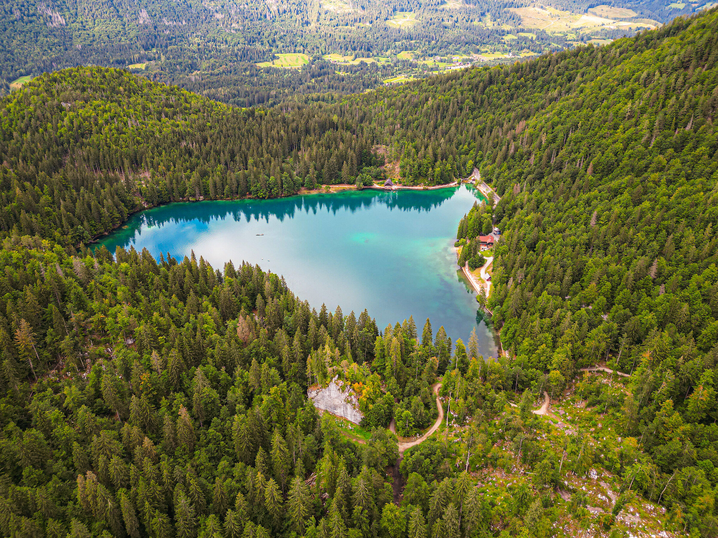 Upper Lake of Fusine