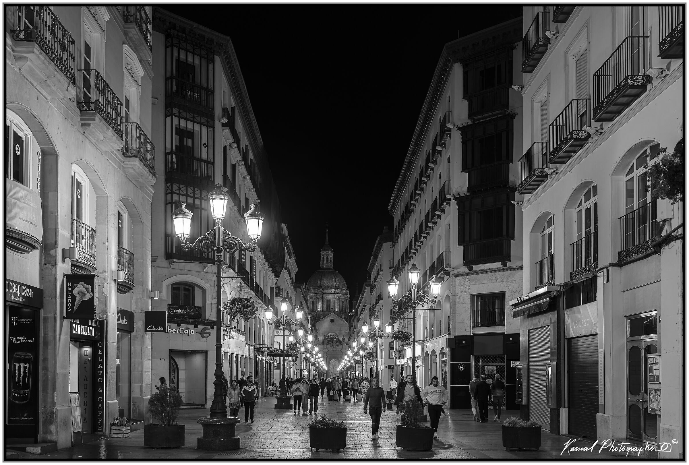 On the streets of Zaragoza