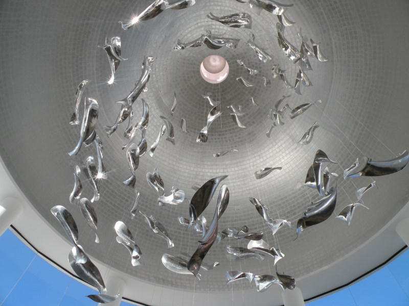 Alcalà Hotel Melià cupola dell'ingresso