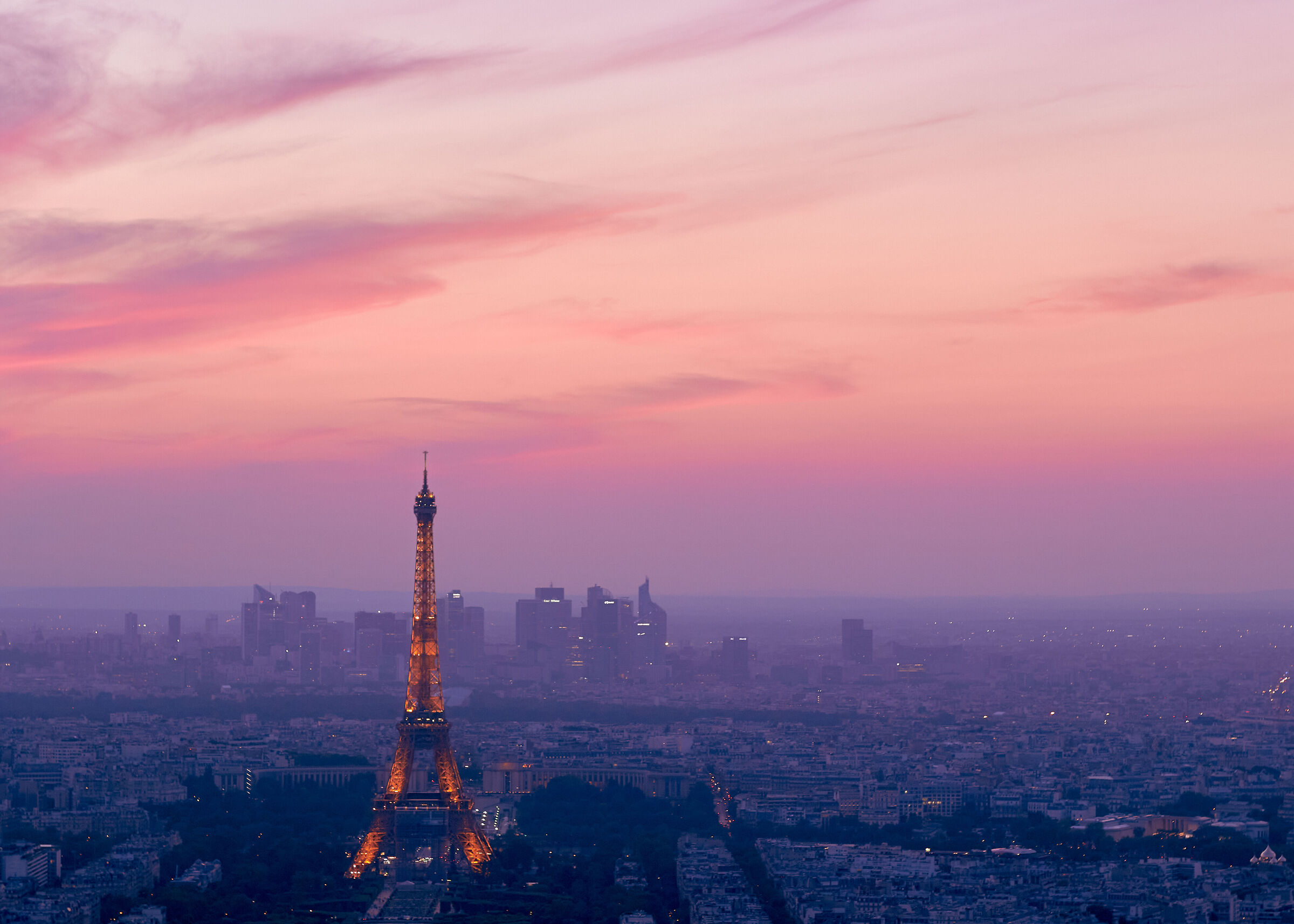 Paris by sunset