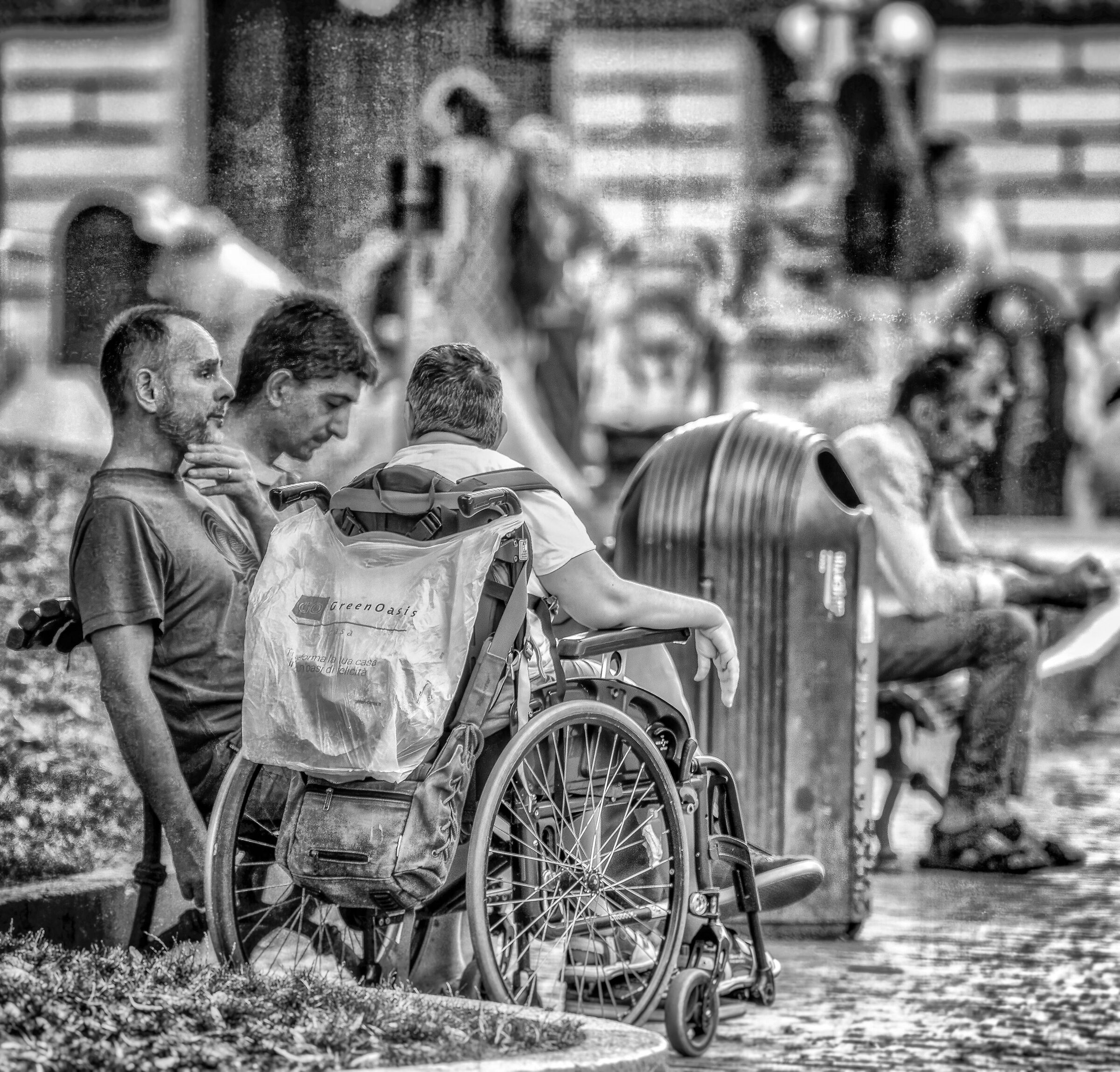 Differently seated