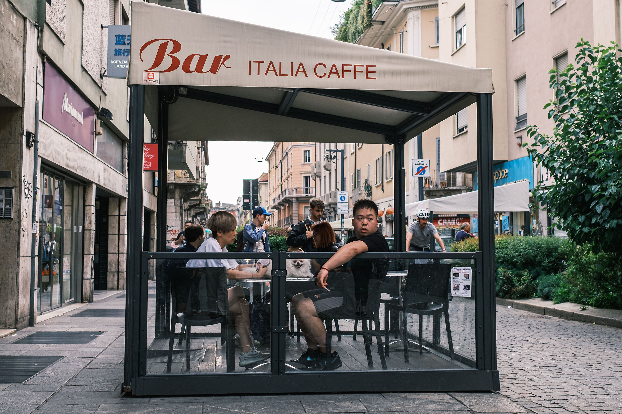 Street Milan Chinatown
