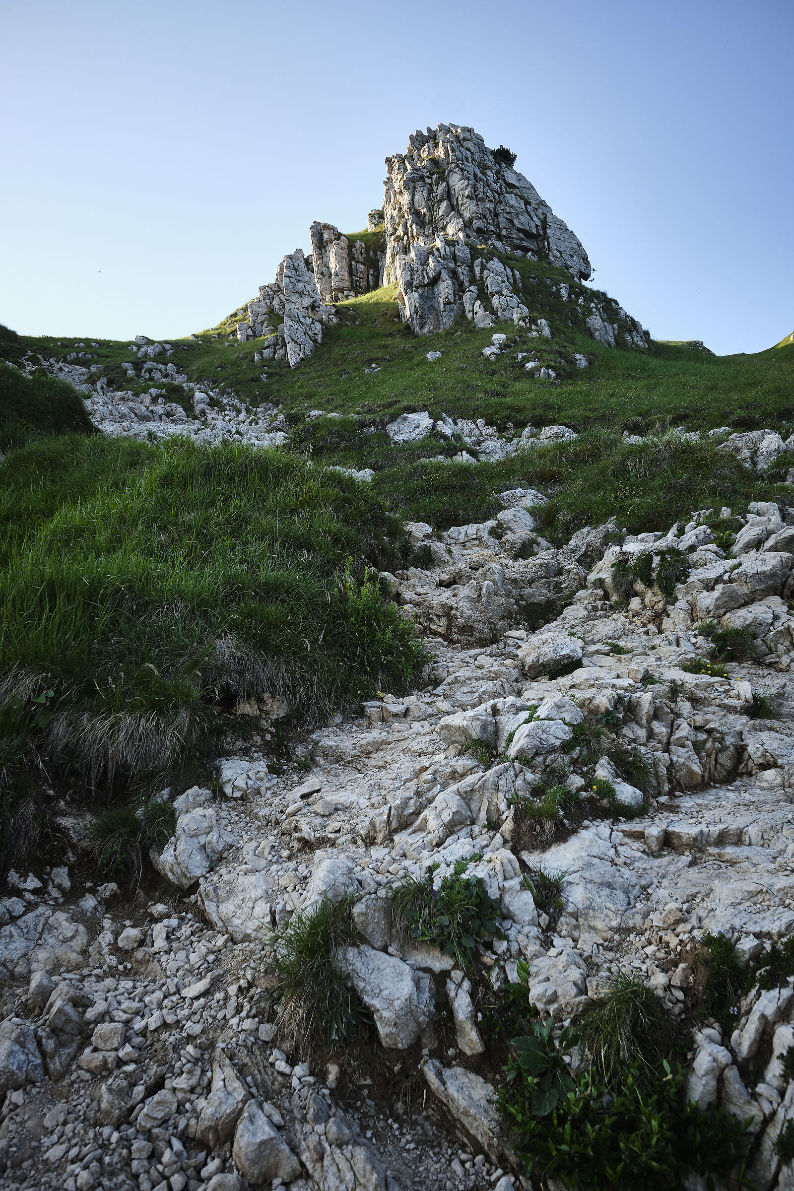 Rock on the Grignetta